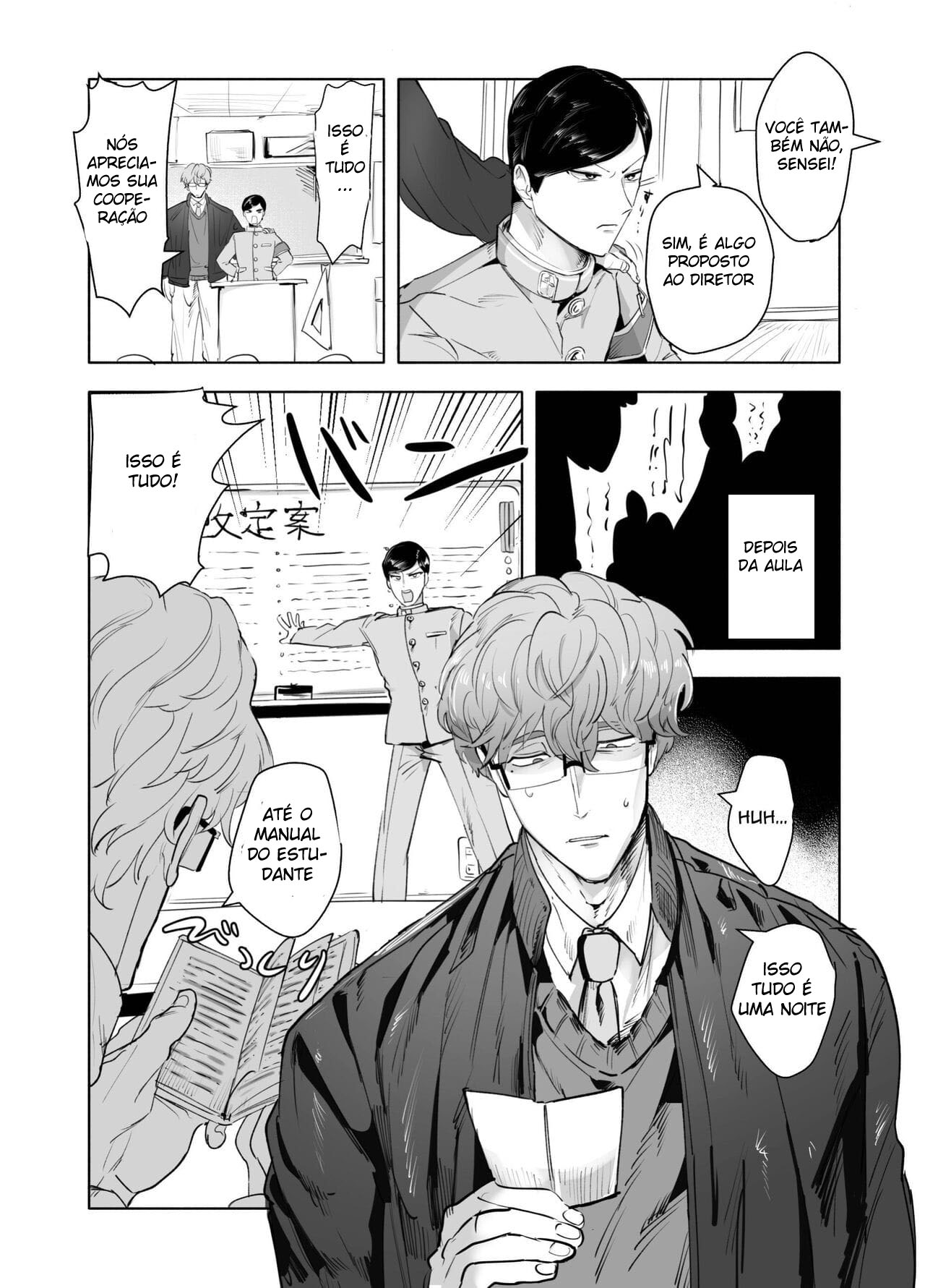 Keiichirou Se Veste de Cosplay de Enfermeira para um Professor Pervertido na Sala do Conselho Estudantil! - Página 6
