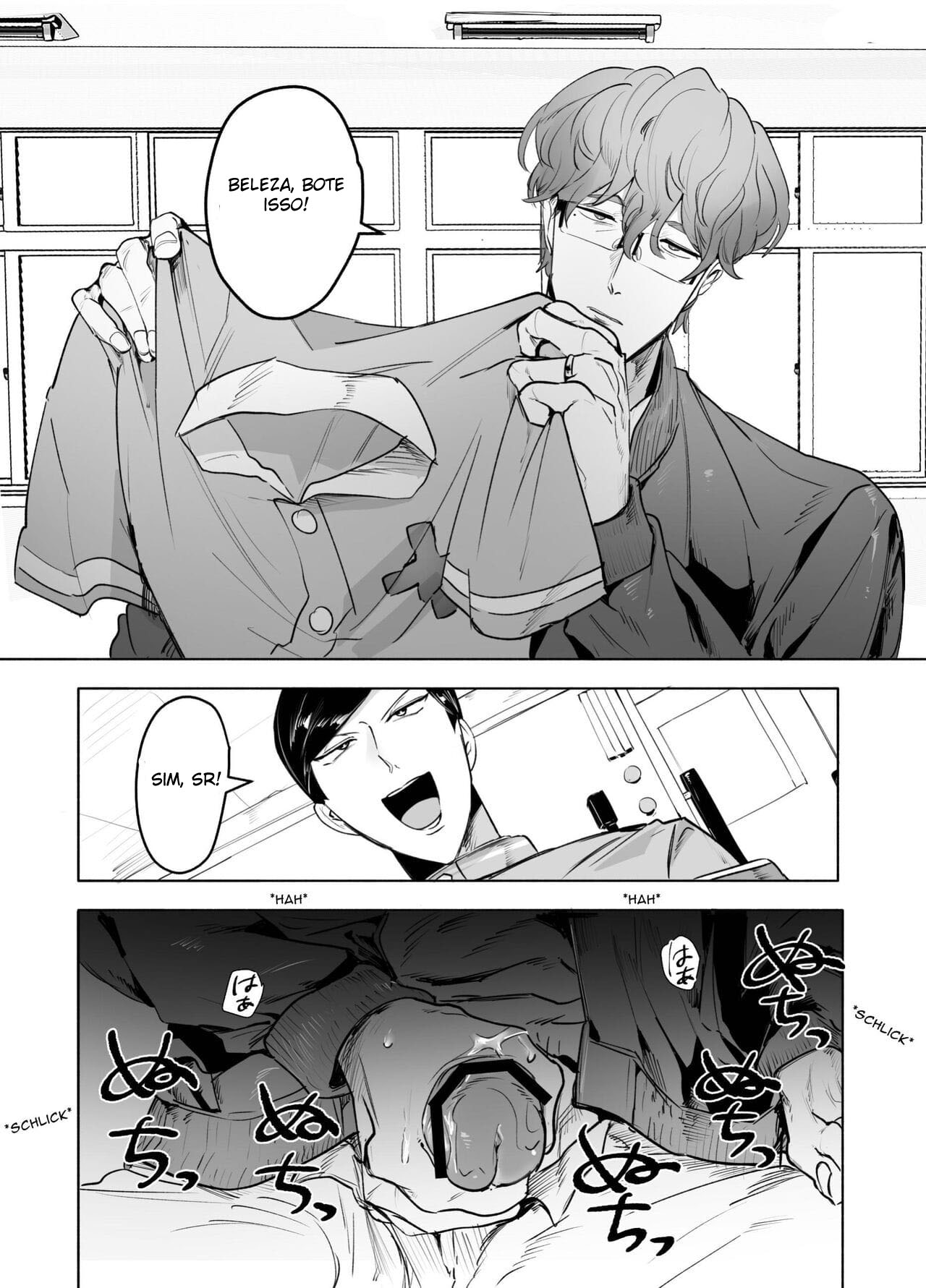 Keiichirou Se Veste de Cosplay de Enfermeira para um Professor Pervertido na Sala do Conselho Estudantil! - Página 8