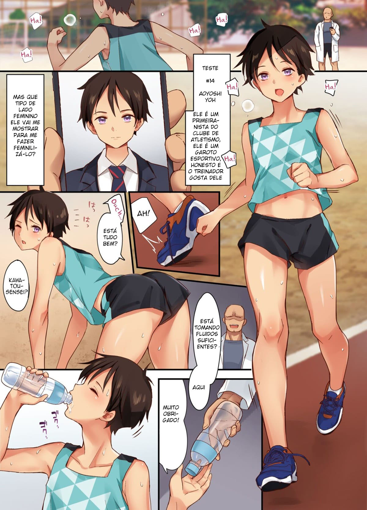 Mesu-ka Jikken ~Kenzen Shounen Mesu Ochi Kiroku~ - Página 18