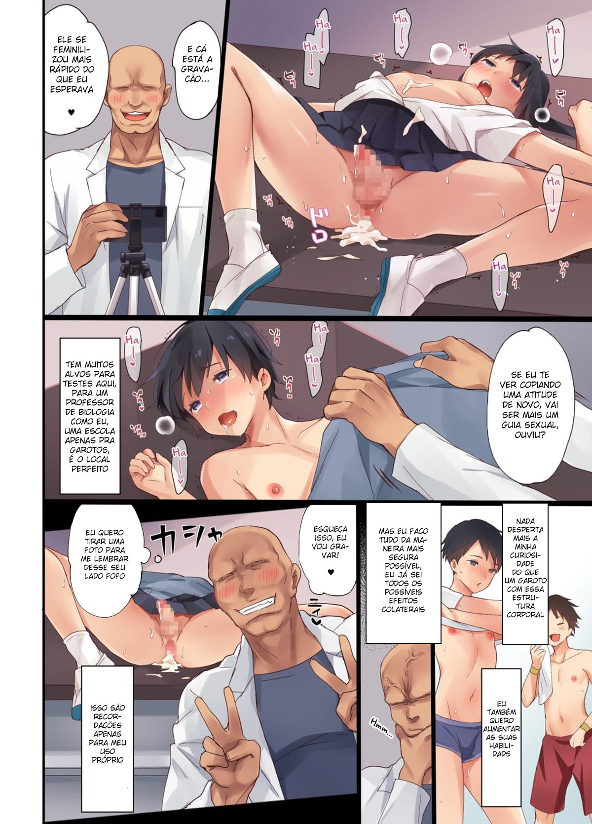 Mesu-ka Jikken ~Kenzen Shounen Mesu Ochi Kiroku~ - Página 7