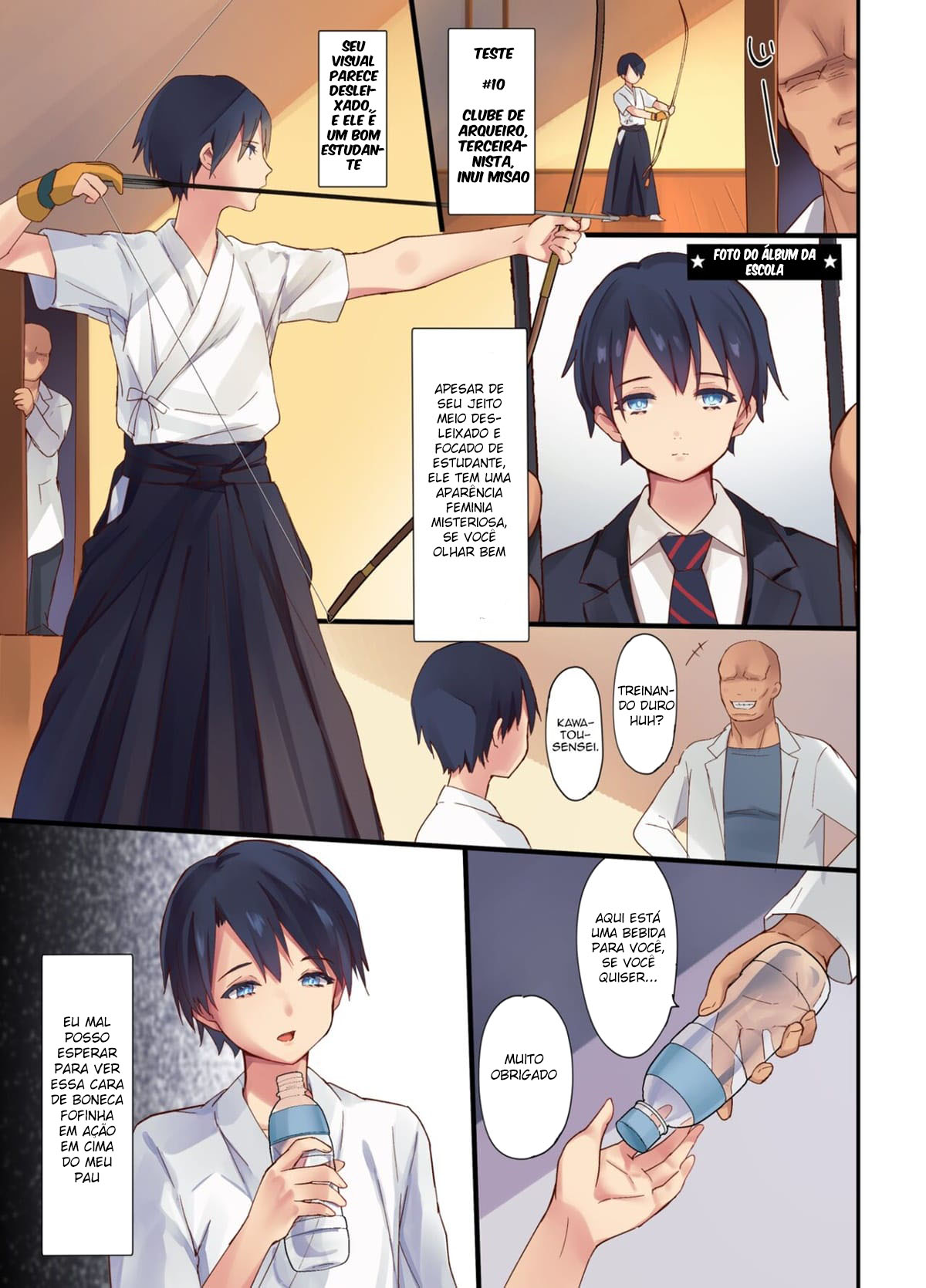 Mesu-ka Jikken ~Kenzen Shounen Mesu Ochi Kiroku~ - Página 8