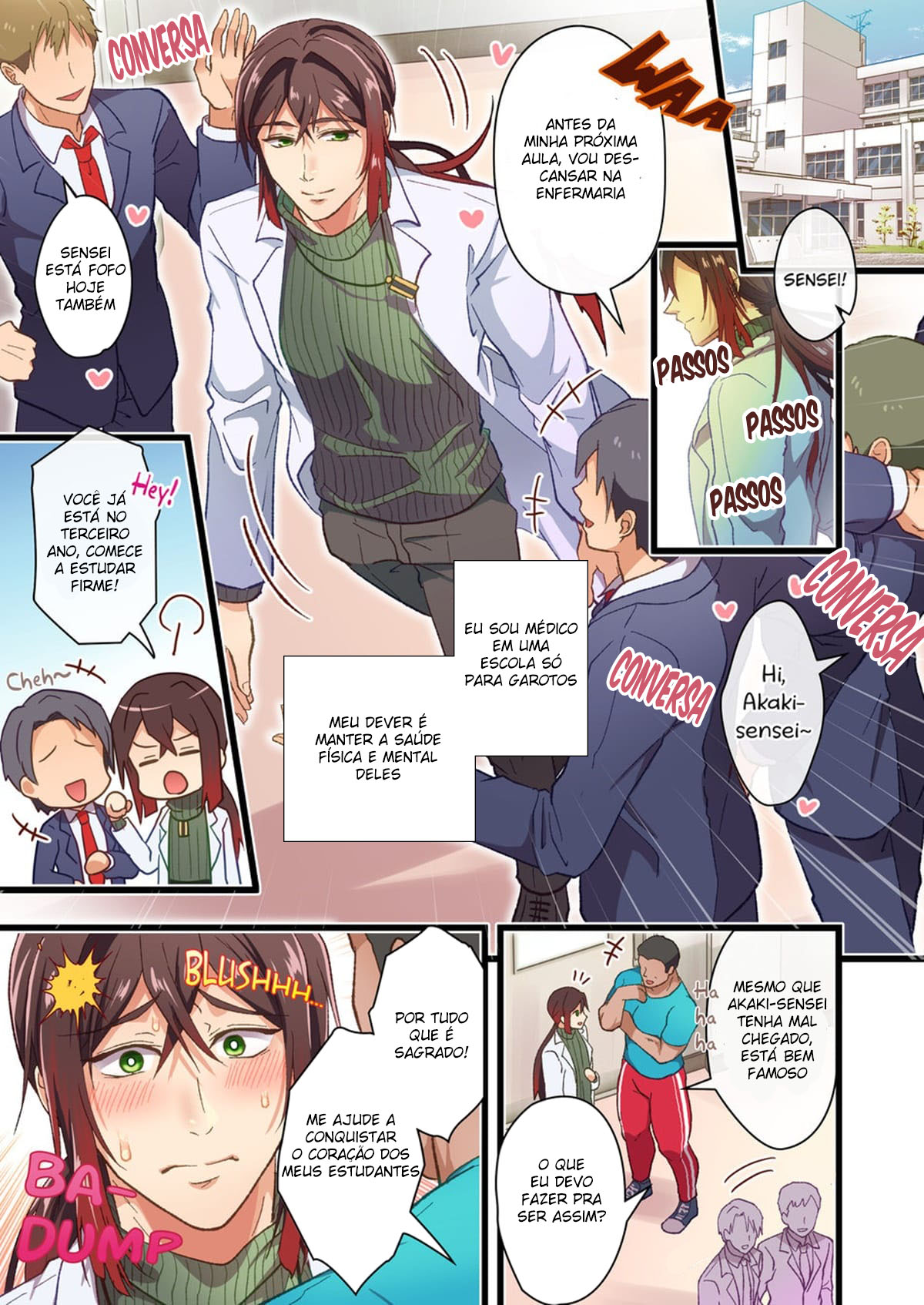 Mesu Ochi Hokeni ~Danshikou de H na Oshigoto~ - Página 2