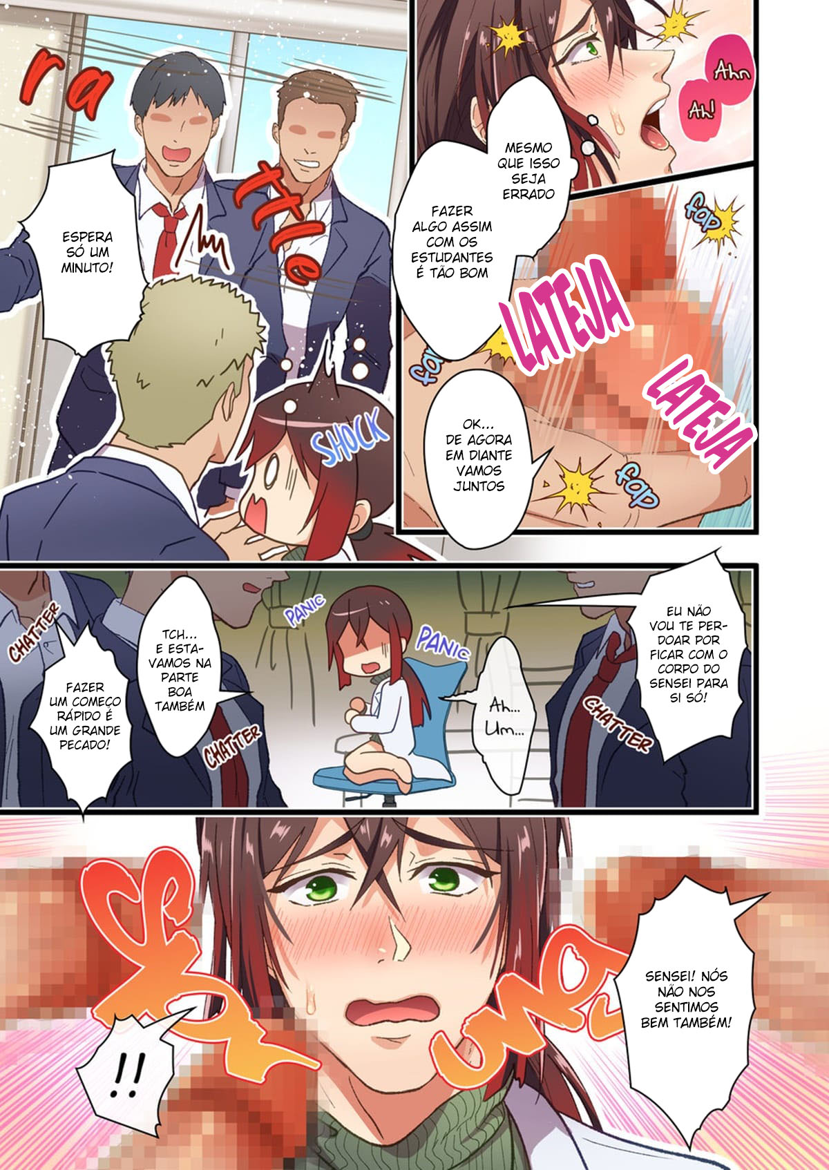 Mesu Ochi Hokeni ~Danshikou de H na Oshigoto~ - Página 8