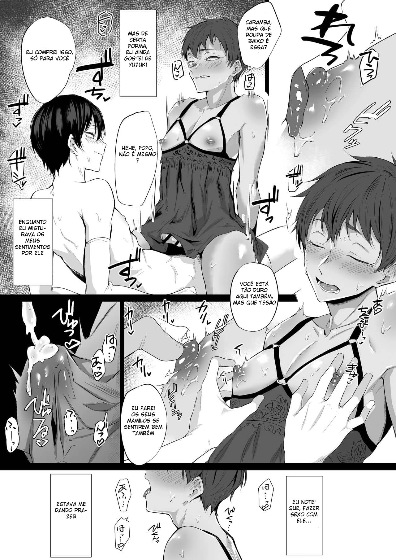 Meu Amigo de Infância me Fez Fazer Cross-dress e Femgasm com Seu Pau Grosso - Página 25
