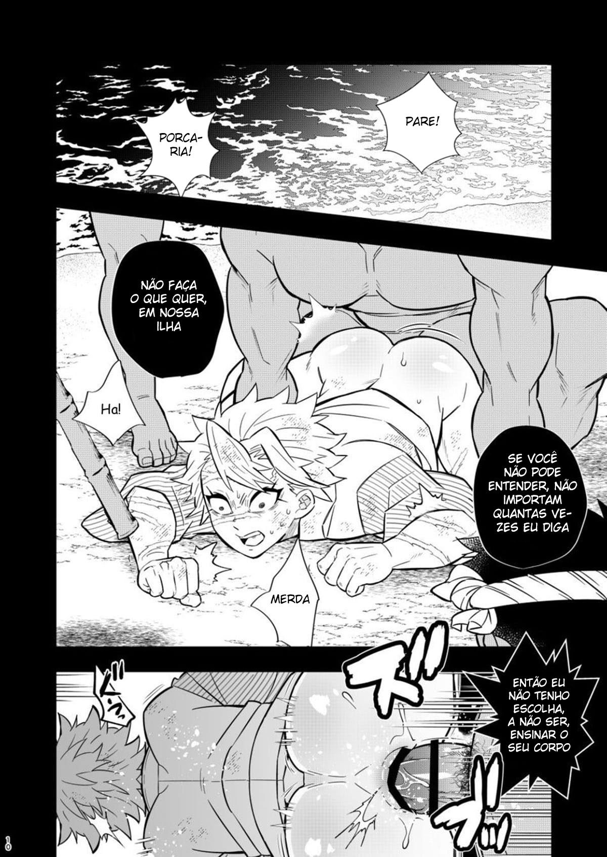 Mob x Sane Konsui Choukyou Seigangu ~ Kazebashira Hen - Página 8
