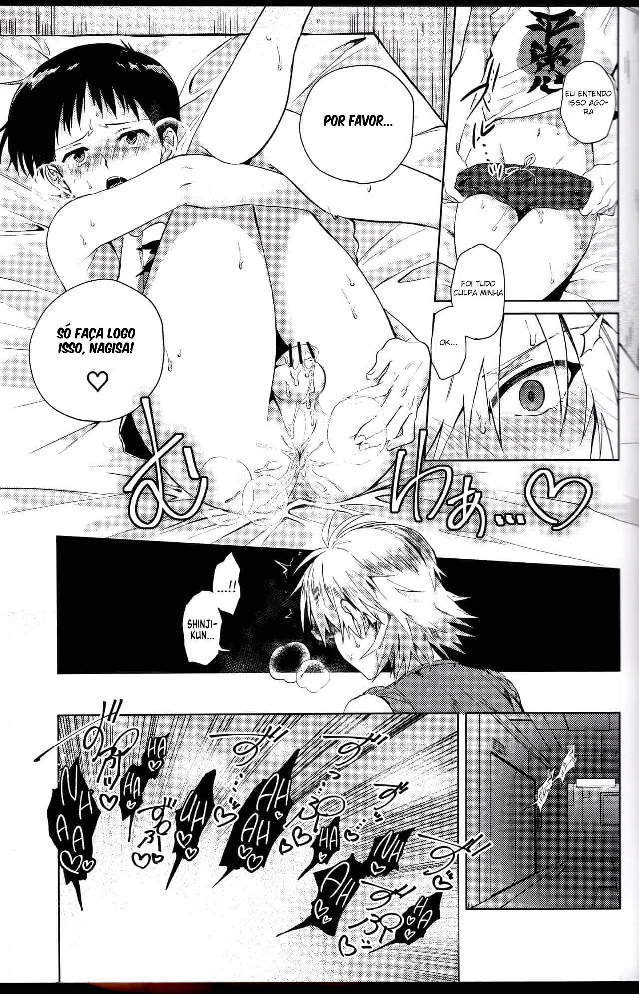 Nagisa Quer Que Shinji Entenda Seu Amor Louco! - Página 18