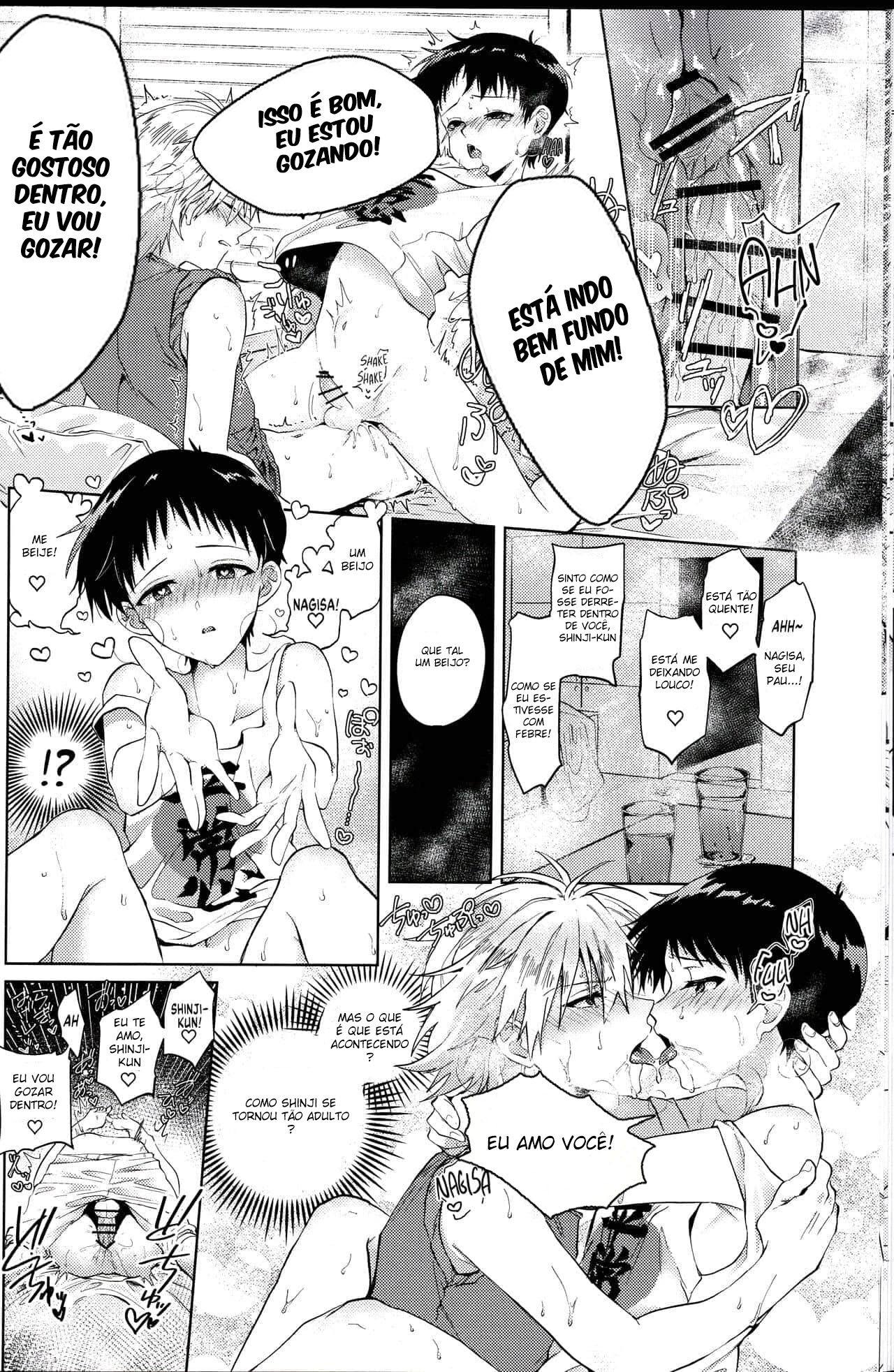 Nagisa Quer Que Shinji Entenda Seu Amor Louco! - Página 21
