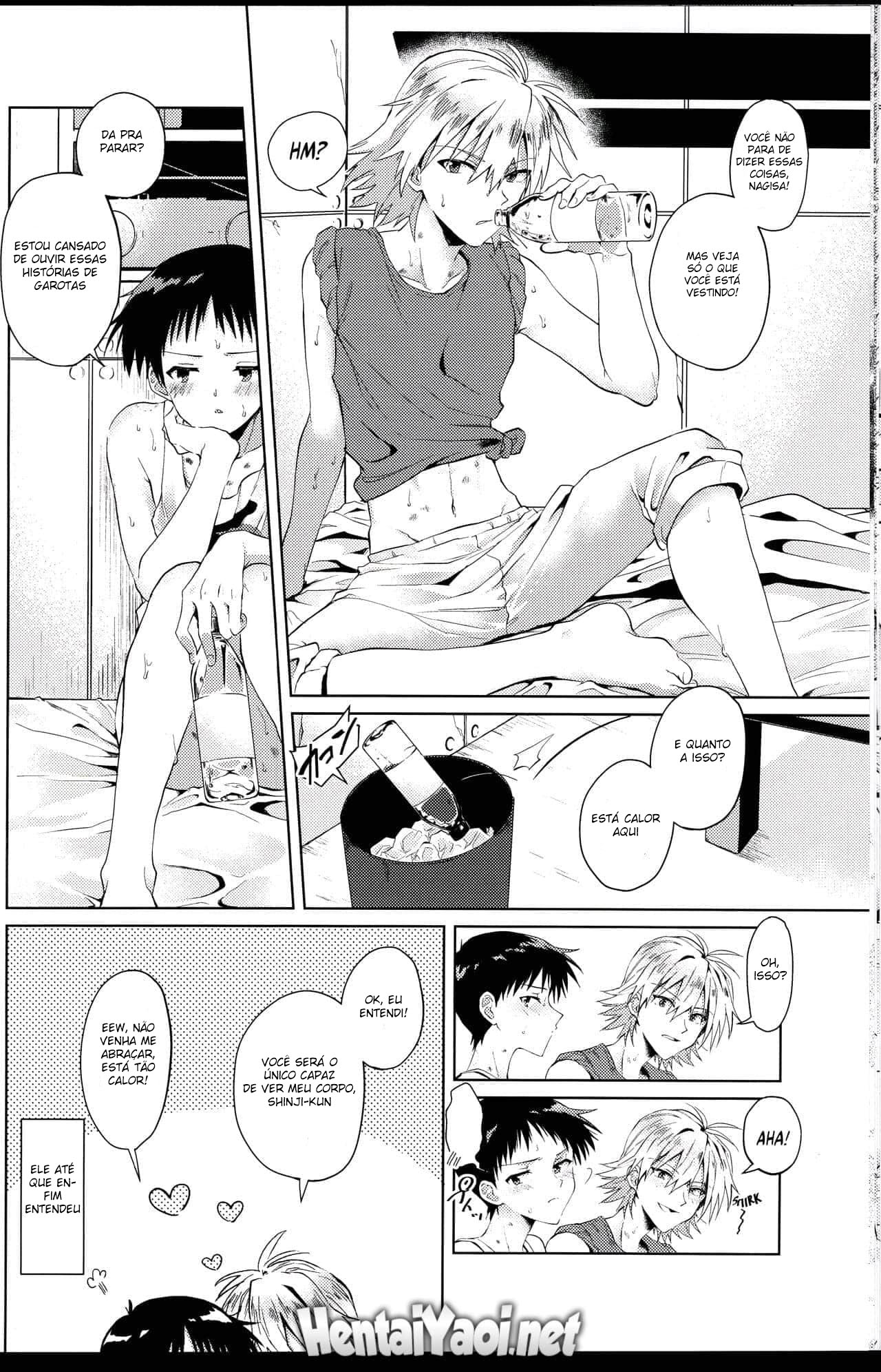 Nagisa Quer Que Shinji Entenda Seu Amor Louco! - Página 23
