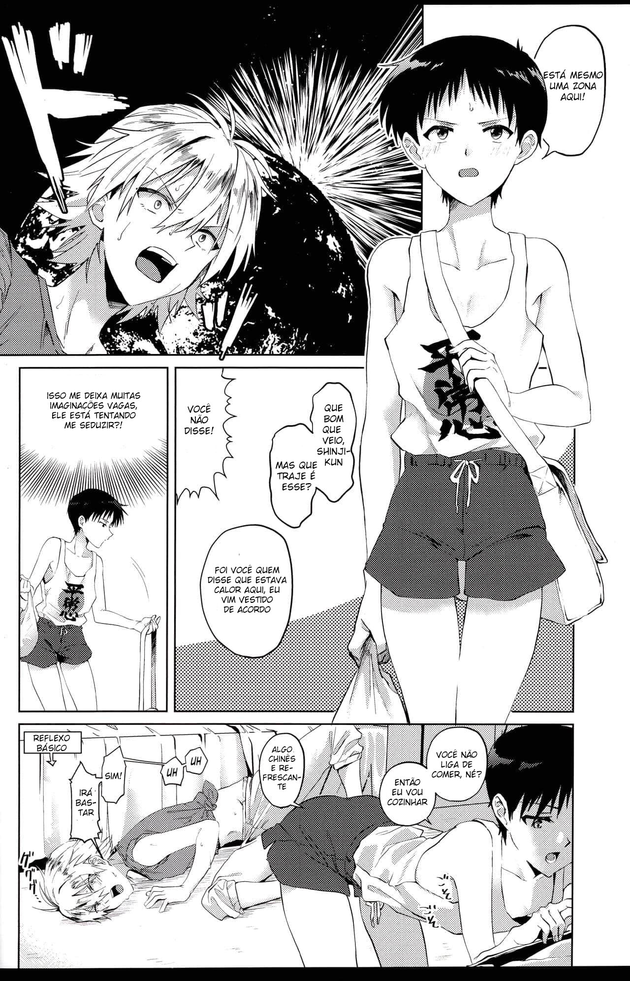 Nagisa Quer Que Shinji Entenda Seu Amor Louco! - Página 4