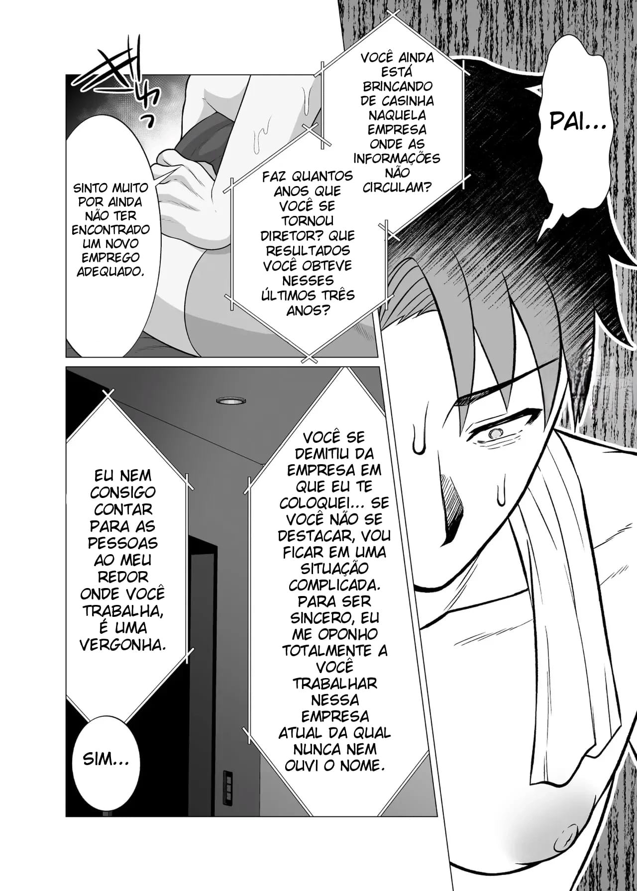 O Assalariado Lixo Inexperiente ~ Um Sexo Que Destrói a Dignidade e Transforma em Fêmea ~ - Página 21