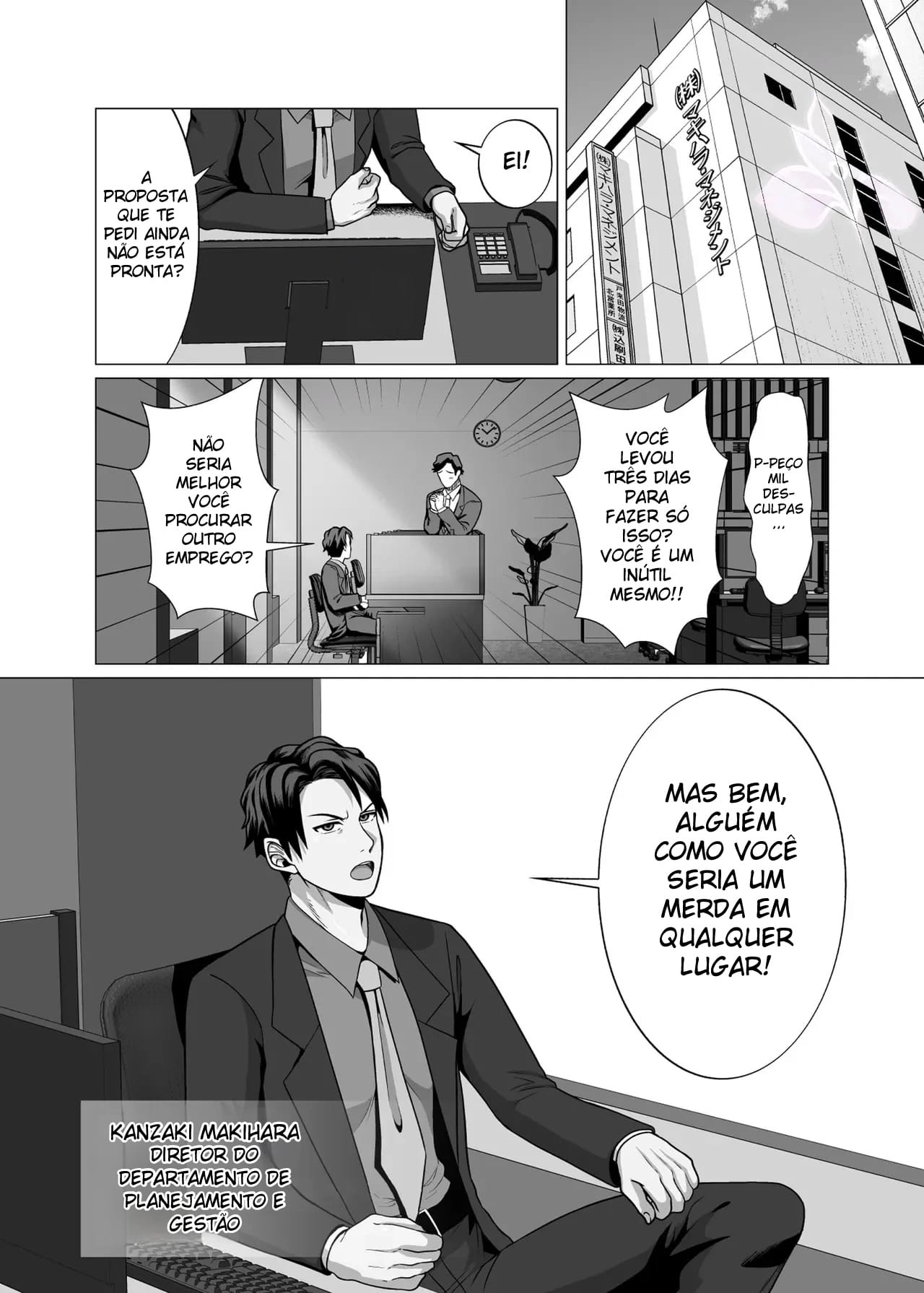 O Assalariado Lixo Inexperiente ~ Um Sexo Que Destrói a Dignidade e Transforma em Fêmea ~ - Página 4