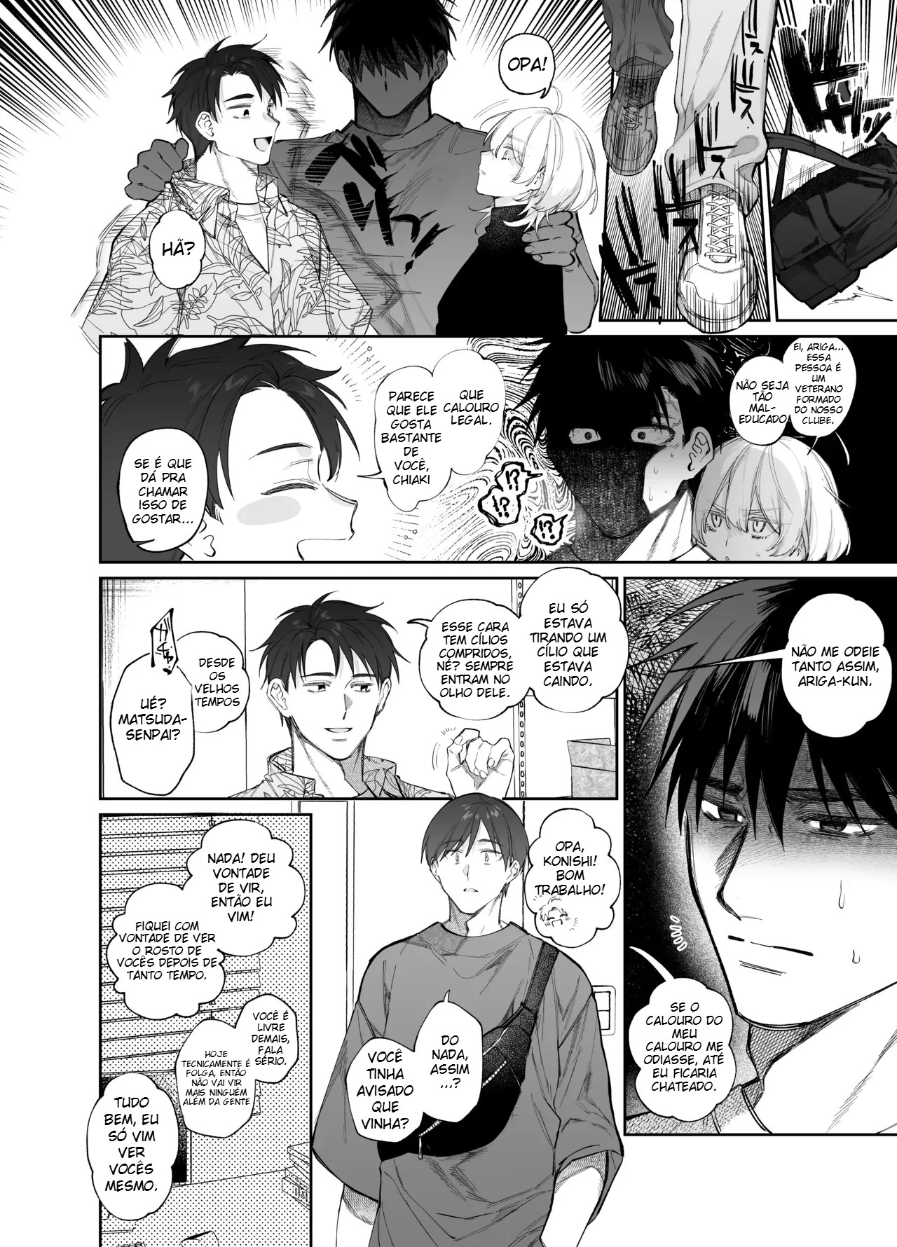O Novato Ciumento Ariga-kun - Página 6