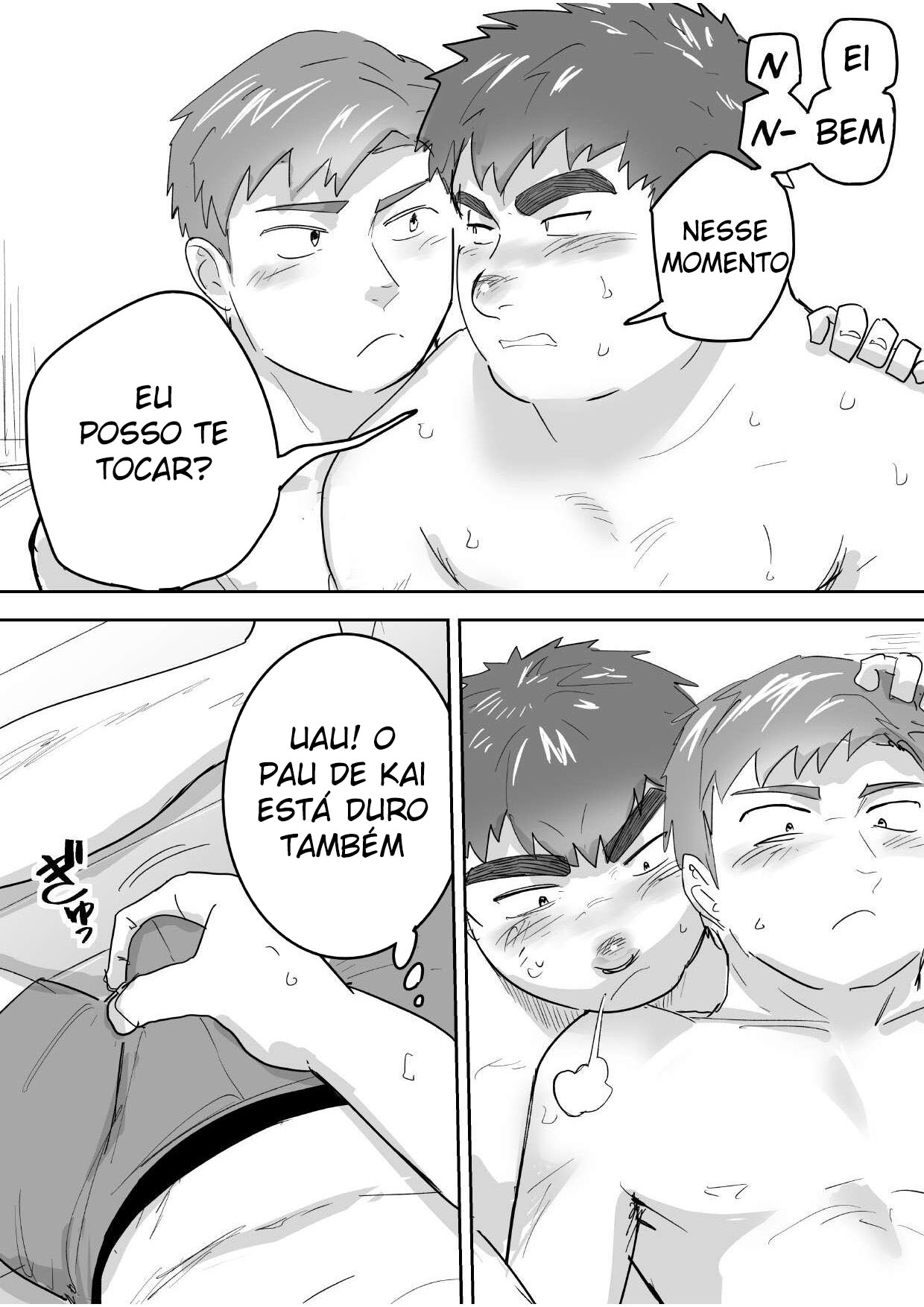 O Primeiro Sexo de um Garoto Virgem, Gordinho e Ingênuo - Página 21