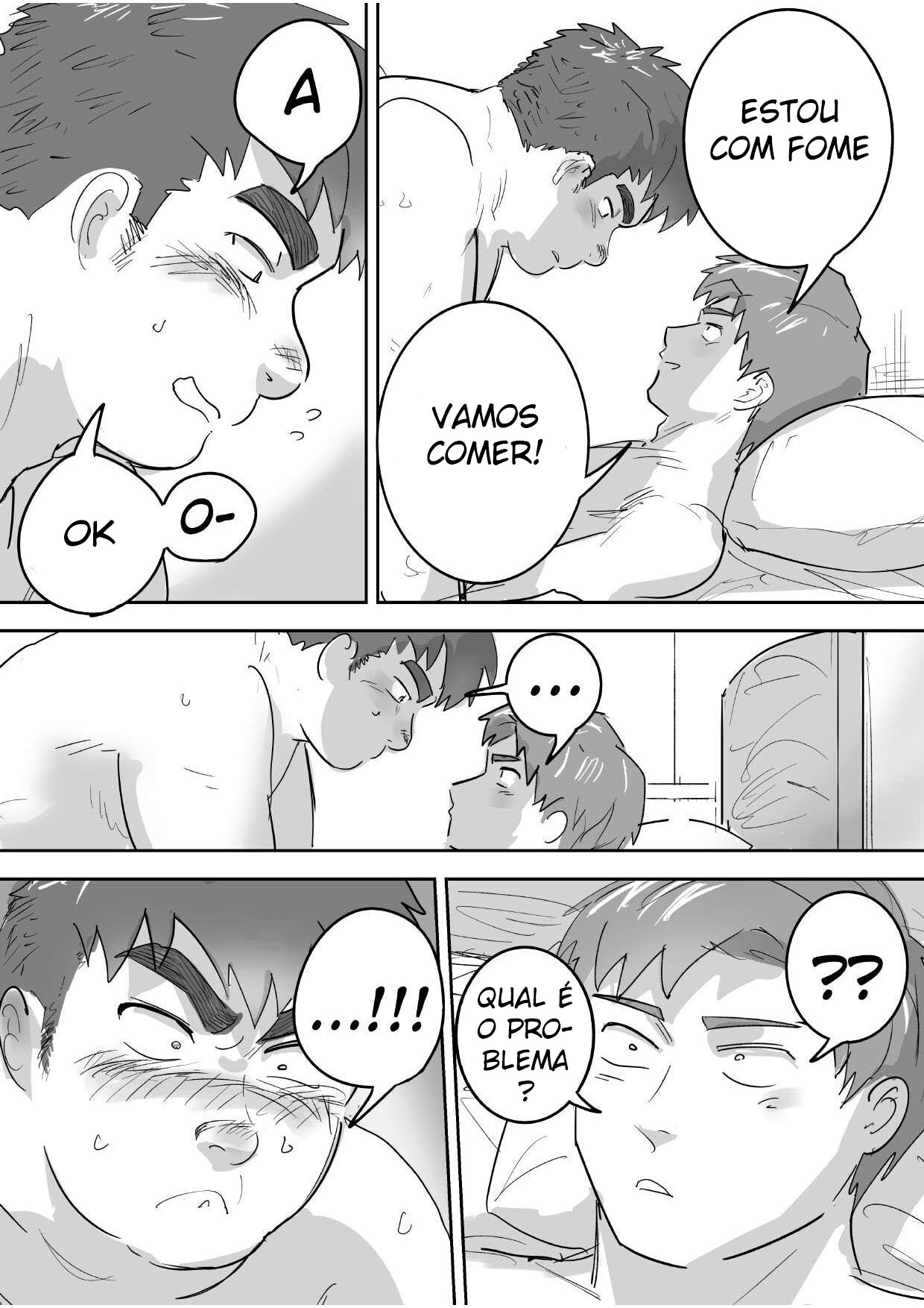 O Primeiro Sexo de um Garoto Virgem, Gordinho e Ingênuo - Página 40