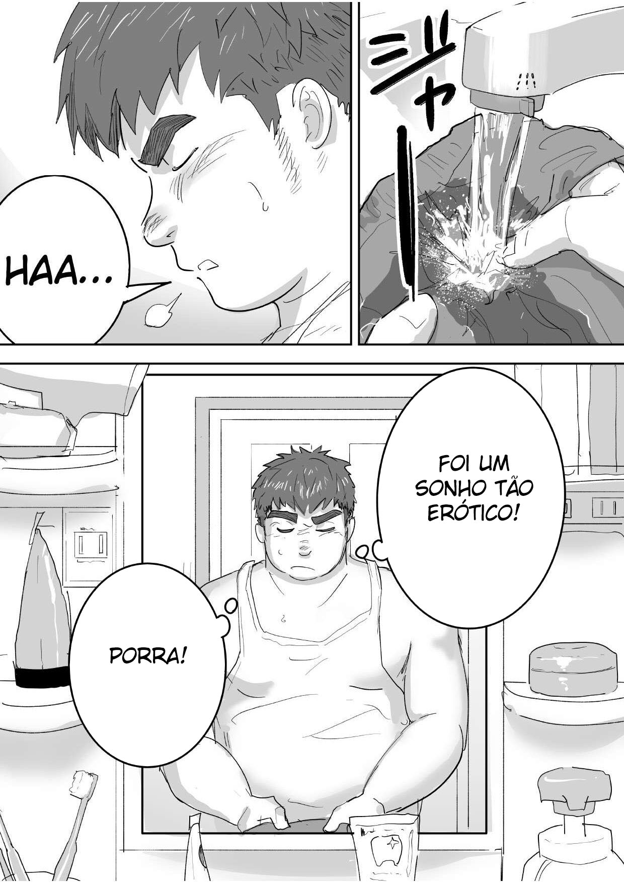 O Primeiro Sexo de um Garoto Virgem, Gordinho e Ingênuo - Página 5