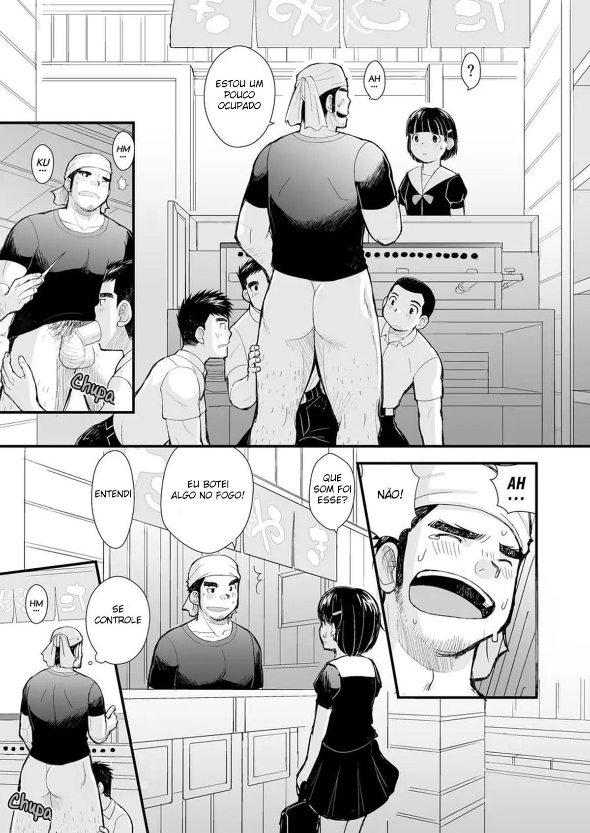 Os Takoyakis de Shinichiro-san - Página 7
