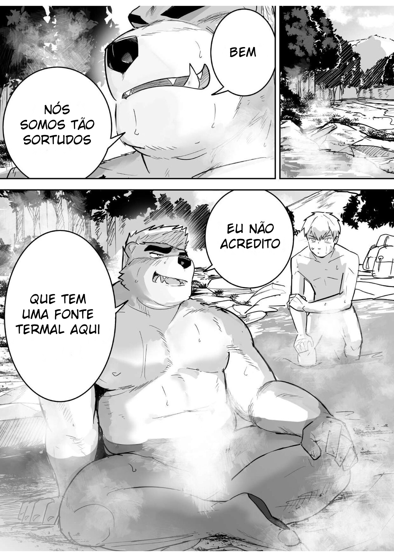 Pelado Com o Parceiro – Fera Desengonçada nas Fontes Termais - Página 2