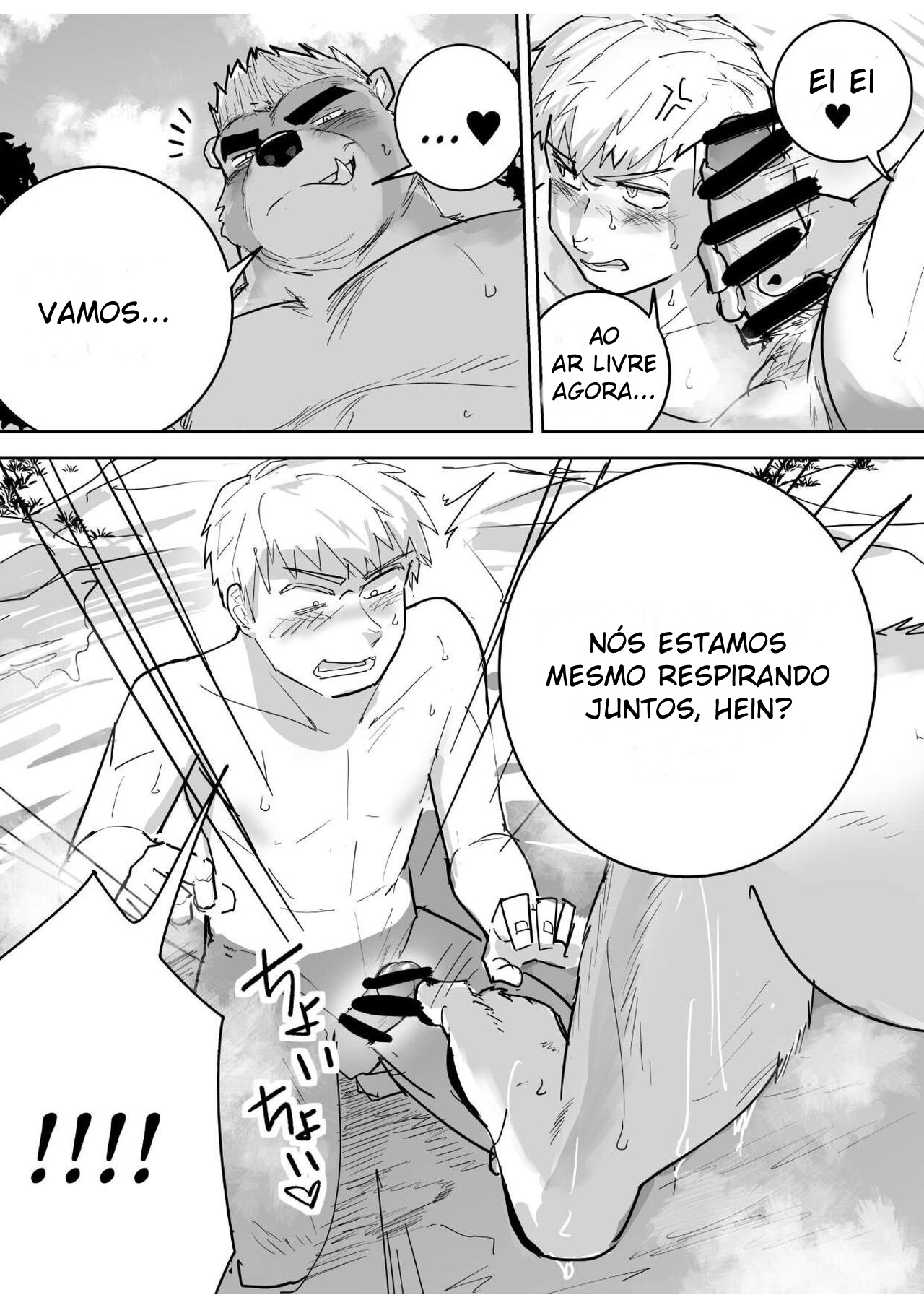 Pelado Com o Parceiro – Fera Desengonçada nas Fontes Termais - Página 5