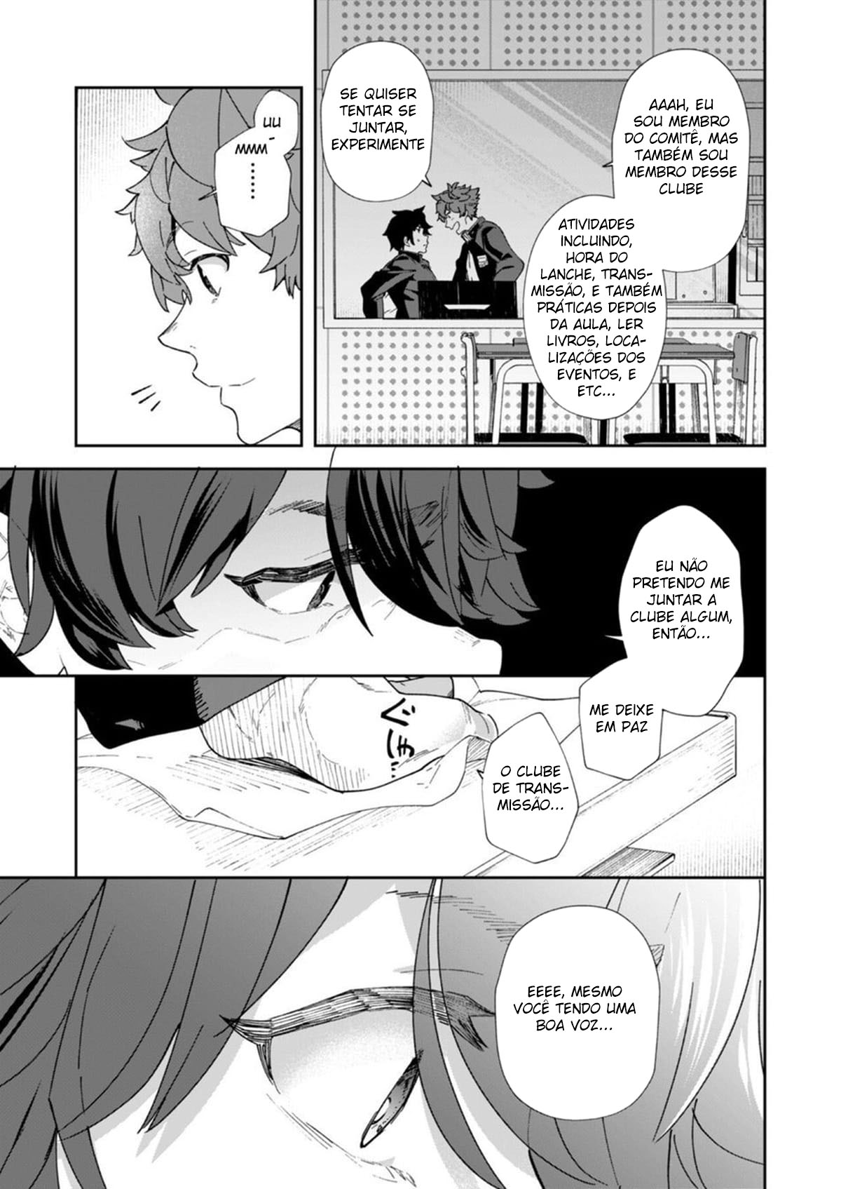 Rádio dos Juvenis!! Gerente de operações Oneman Mugi-kun e o novato Kannai-kun - Página 13