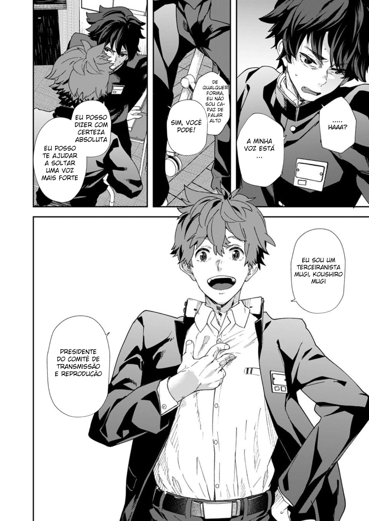 Rádio dos Juvenis!! Gerente de operações Oneman Mugi-kun e o novato Kannai-kun - Página 14
