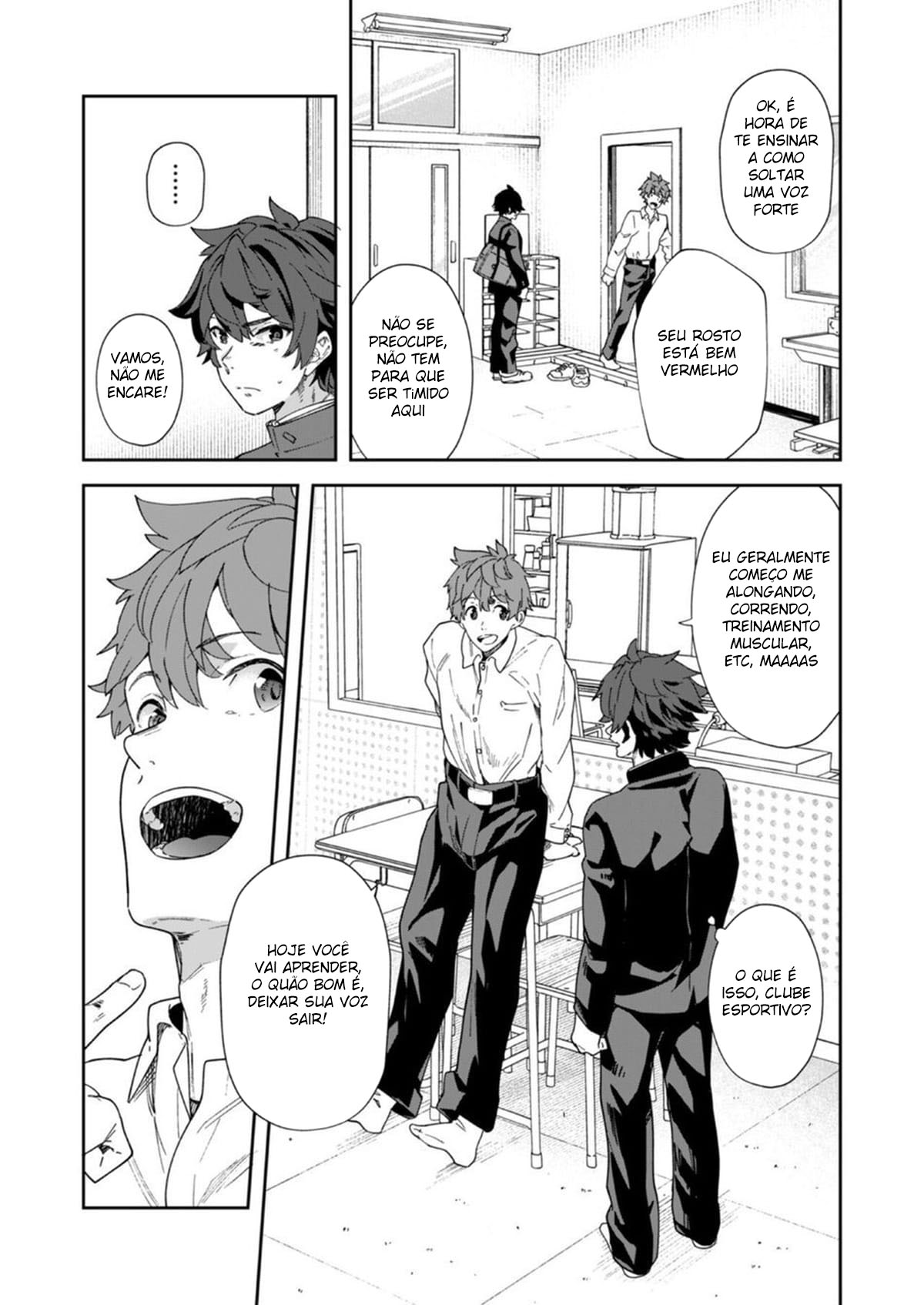 Rádio dos Juvenis!! Gerente de operações Oneman Mugi-kun e o novato Kannai-kun - Página 17