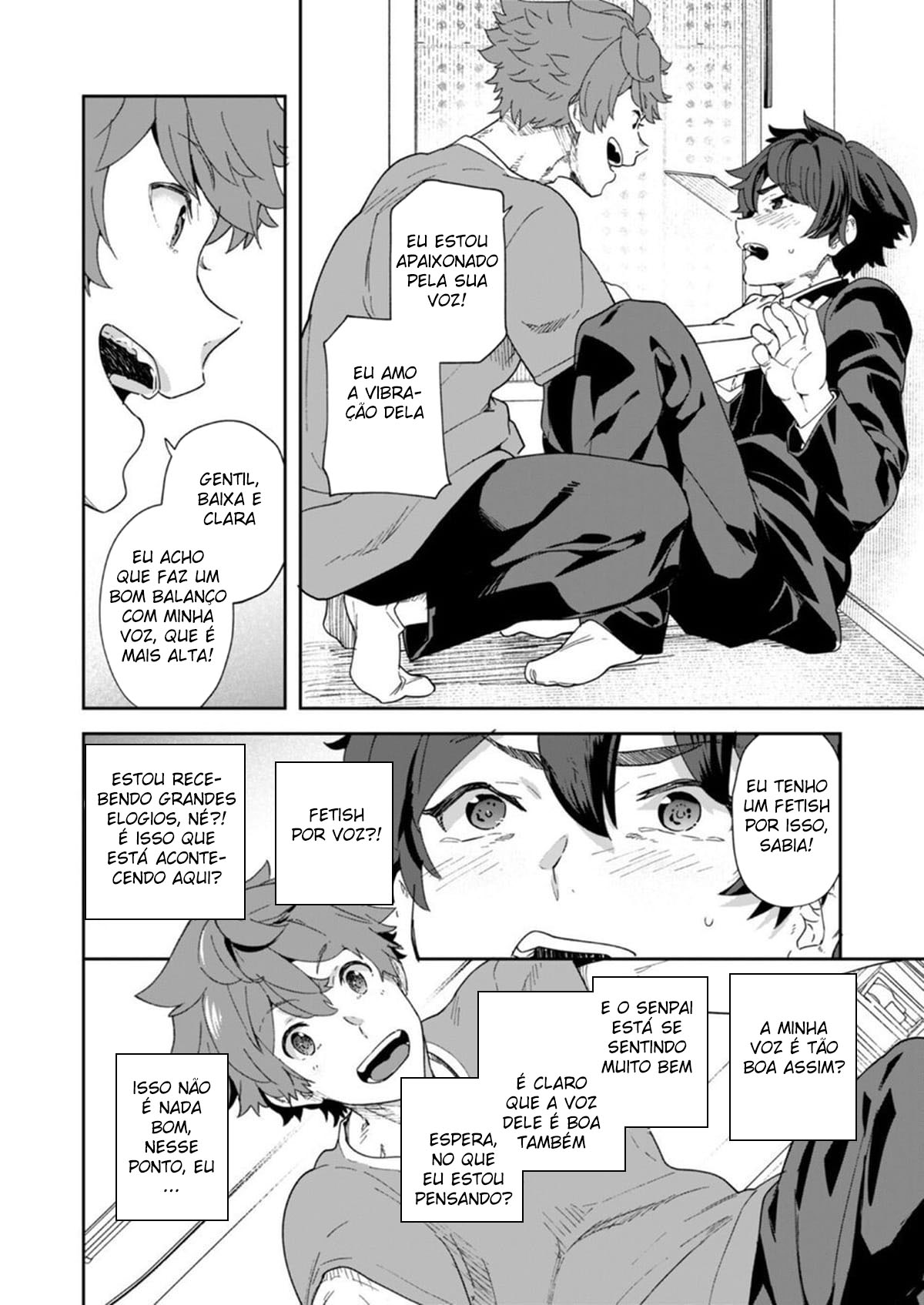 Rádio dos Juvenis!! Gerente de operações Oneman Mugi-kun e o novato Kannai-kun - Página 28