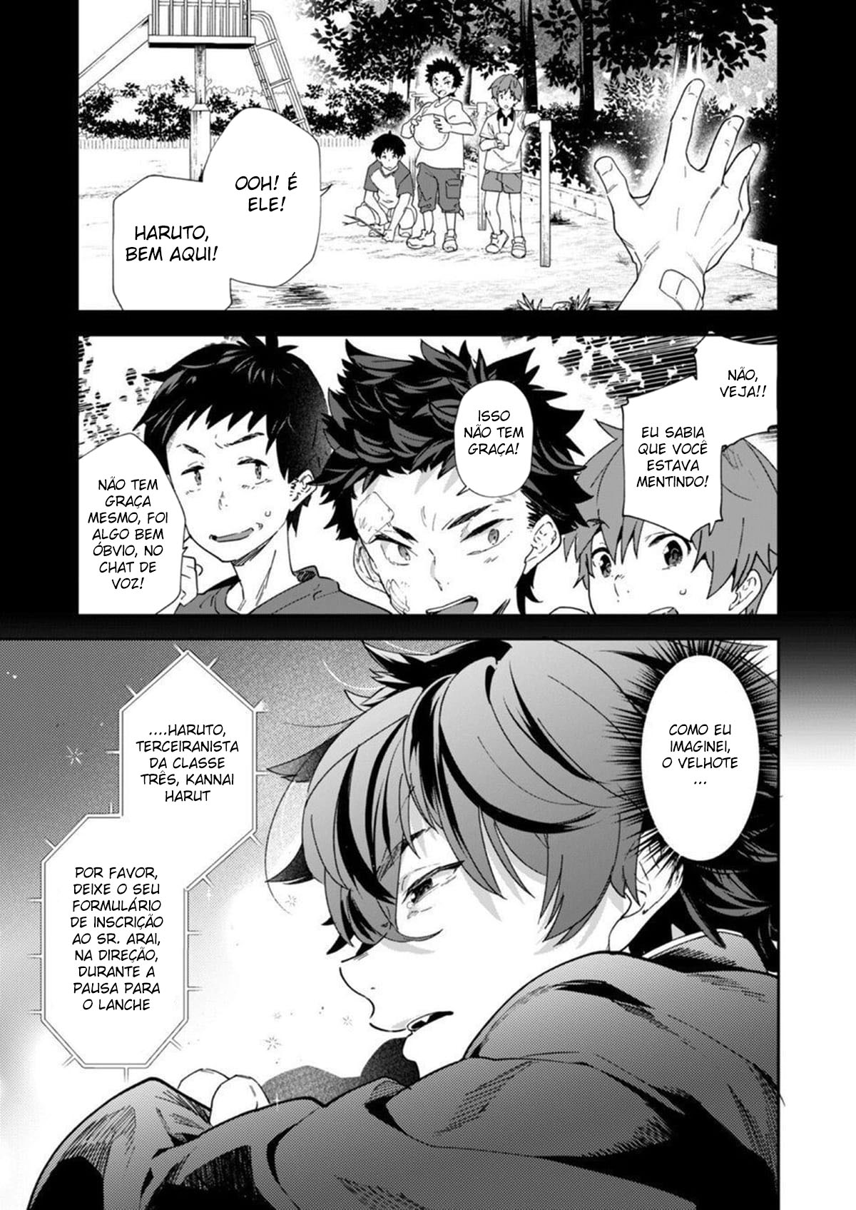 Rádio dos Juvenis!! Gerente de operações Oneman Mugi-kun e o novato Kannai-kun - Página 4