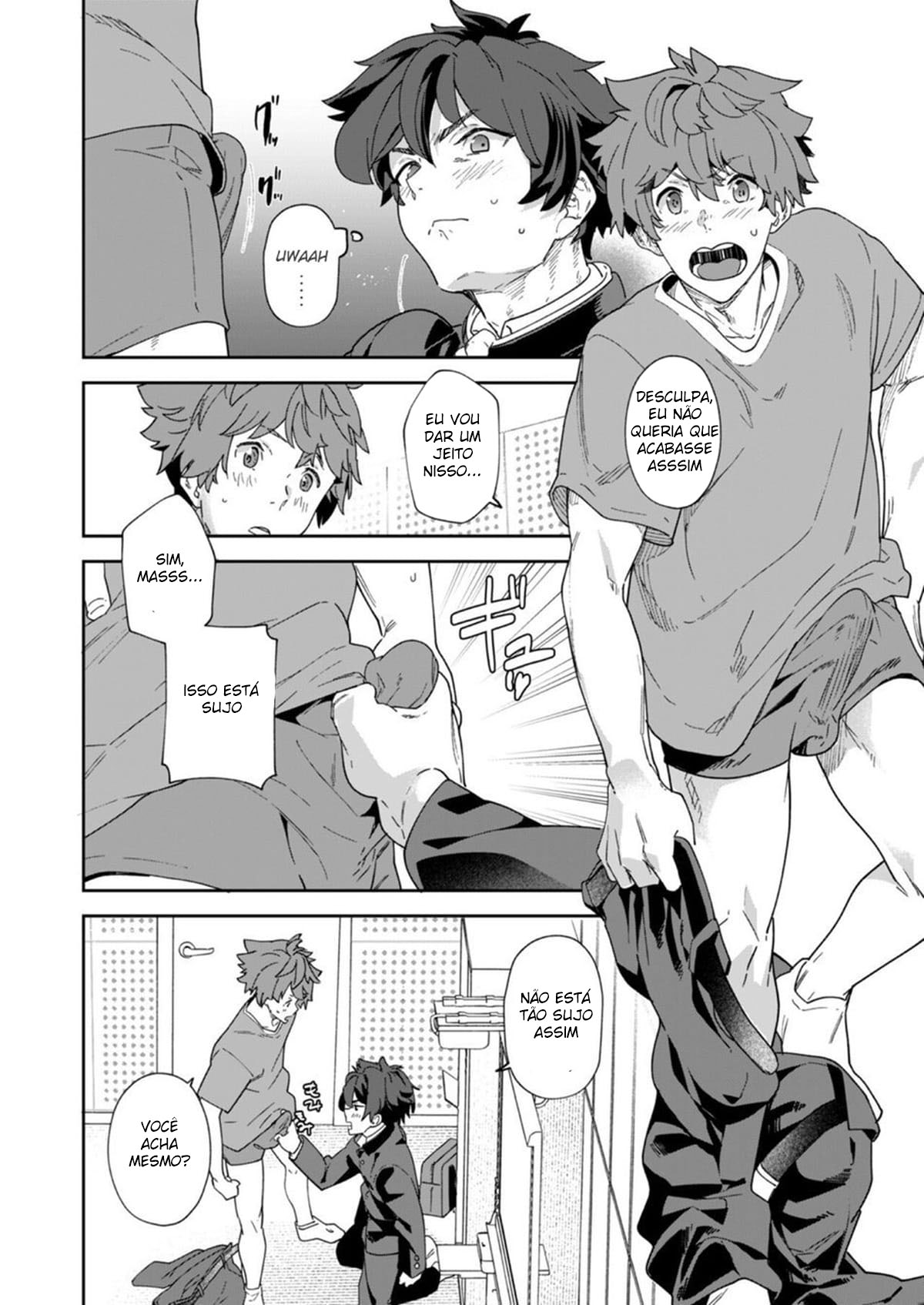 Rádio dos Juvenis!! Gerente de operações Oneman Mugi-kun e o novato Kannai-kun - Página 40