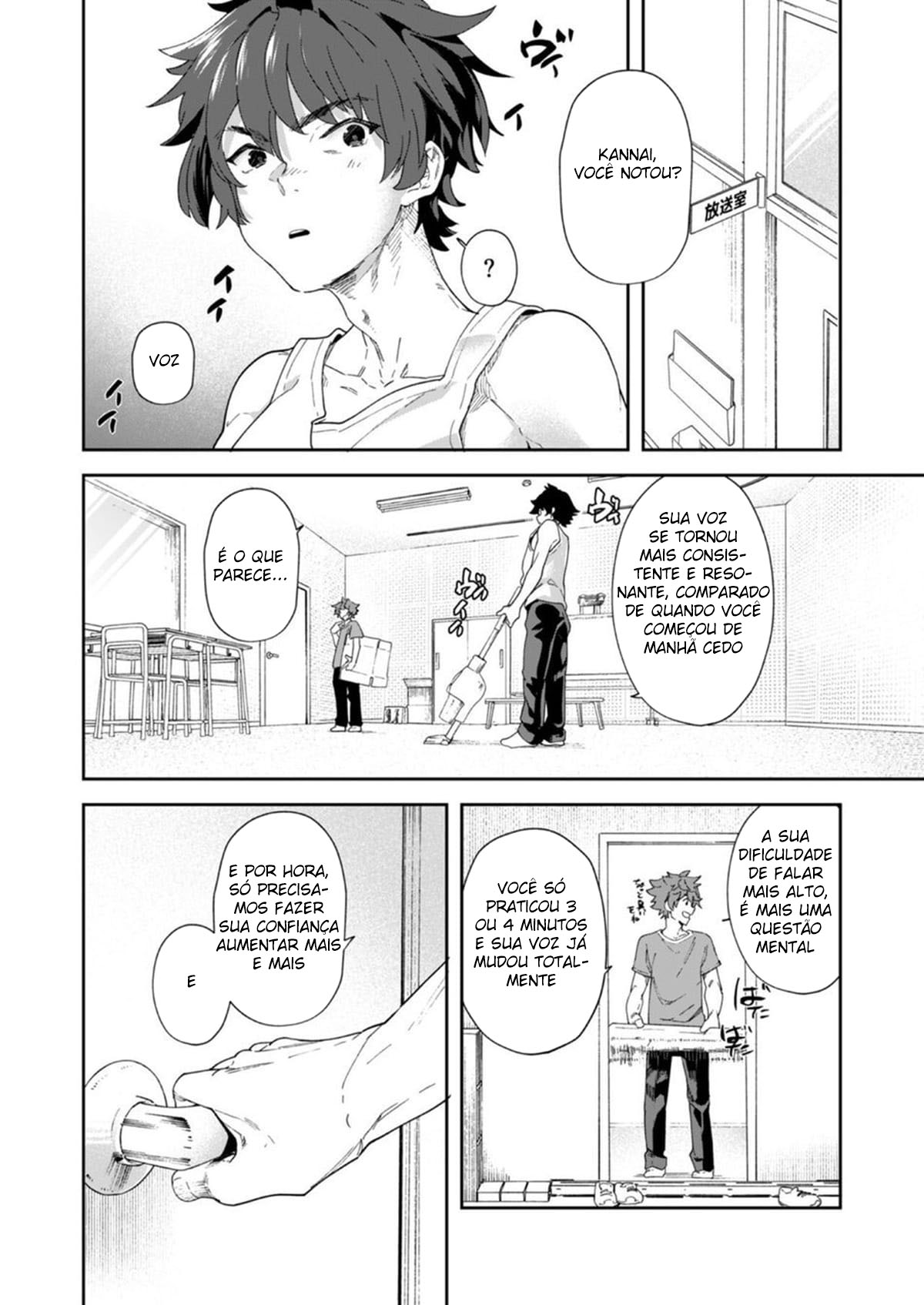 Rádio dos Juvenis!! Gerente de operações Oneman Mugi-kun e o novato Kannai-kun - Página 60