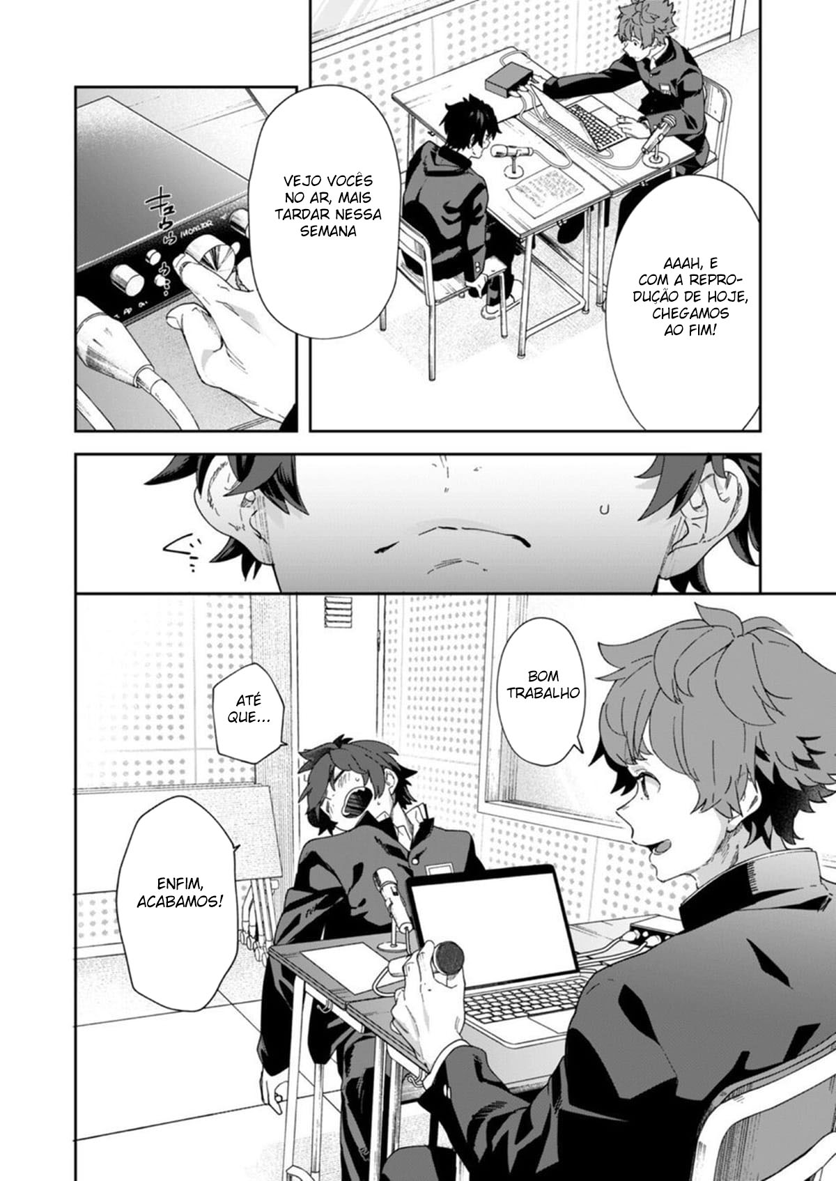 Rádio dos Juvenis!! Gerente de operações Oneman Mugi-kun e o novato Kannai-kun - Página 64