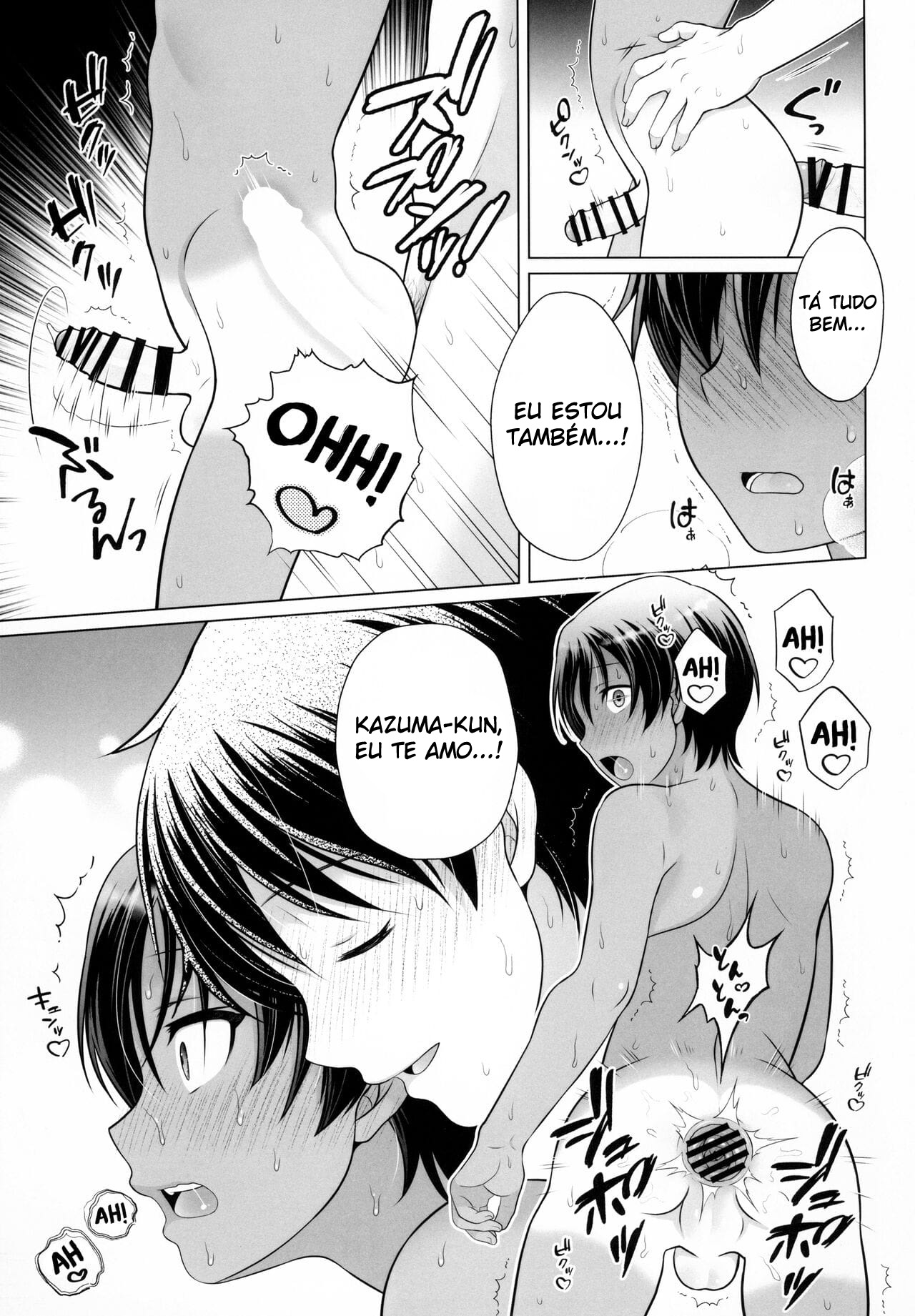 Sexo Sedutor e Amoroso com Kazuma-kun - Página 16