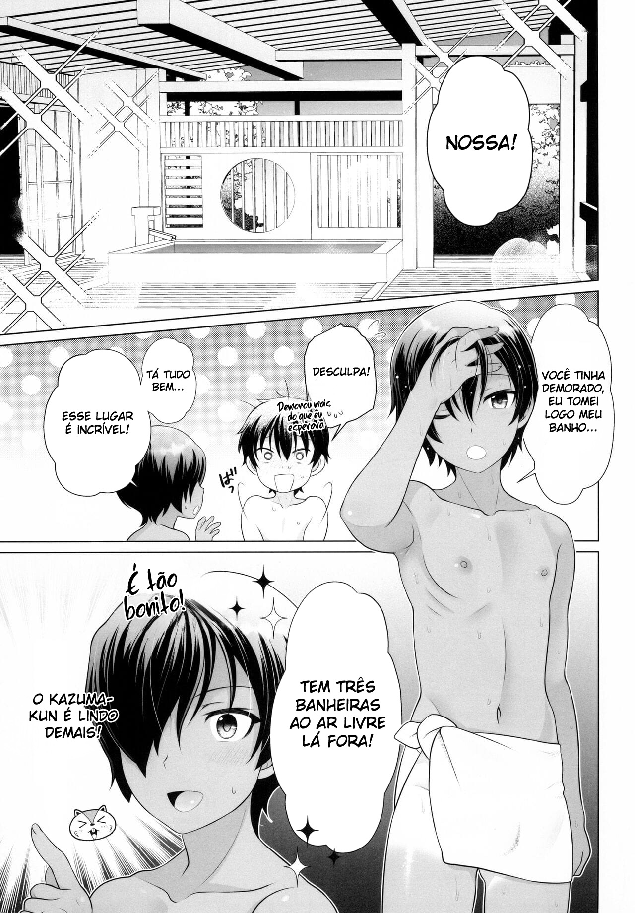 Sexo Sedutor e Amoroso com Kazuma-kun - Página 4