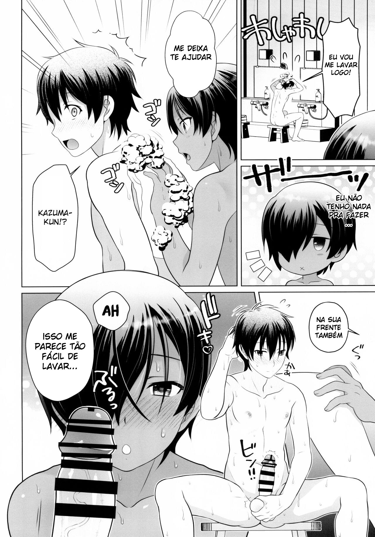 Sexo Sedutor e Amoroso com Kazuma-kun - Página 5