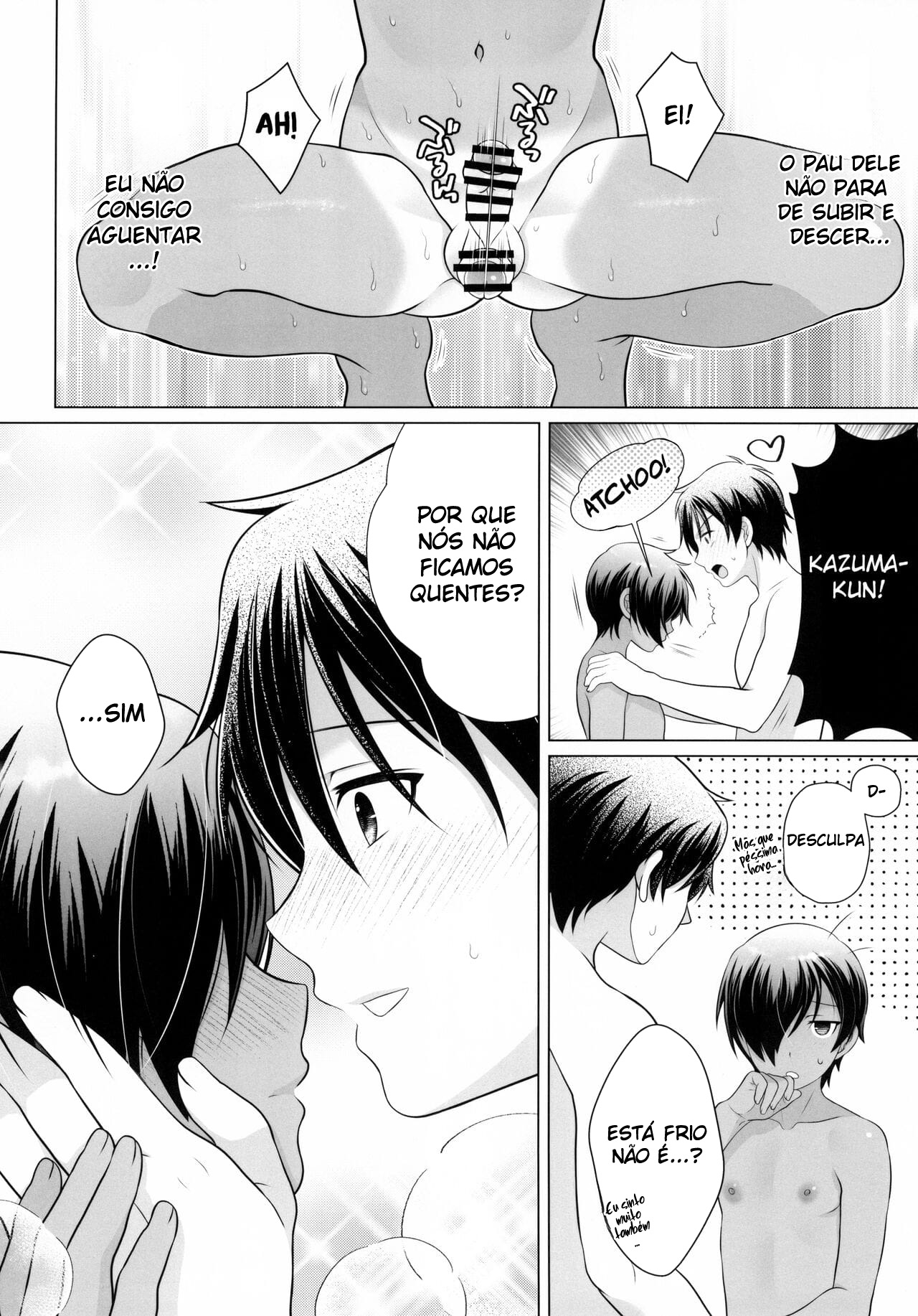 Sexo Sedutor e Amoroso com Kazuma-kun - Página 7