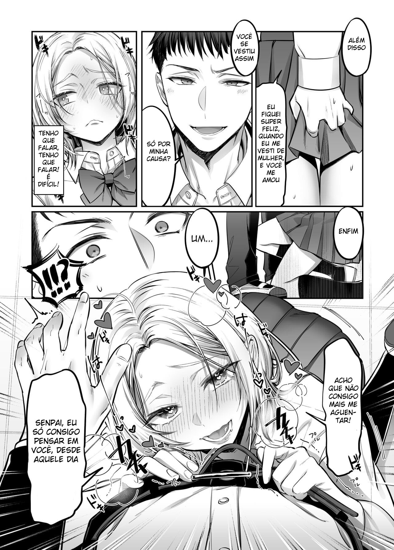 Shoshinsha Josou Danshi ni Osowarete Mita!? - Página 15