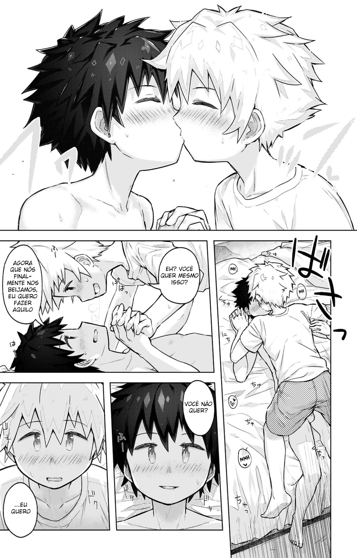Tomodachi doushi de rabuho ni tomarukoto ni natta - Página 11