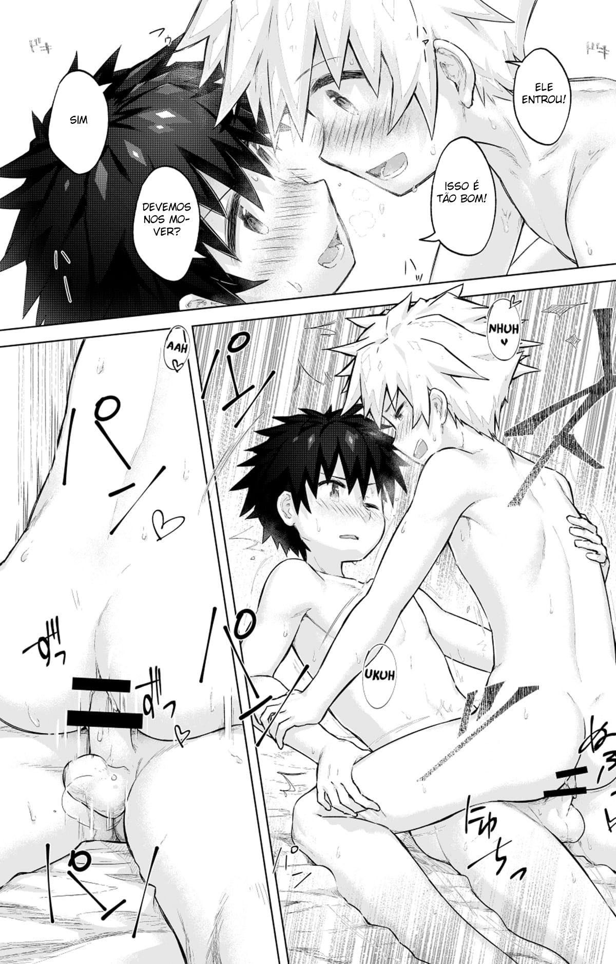 Tomodachi doushi de rabuho ni tomarukoto ni natta - Página 22