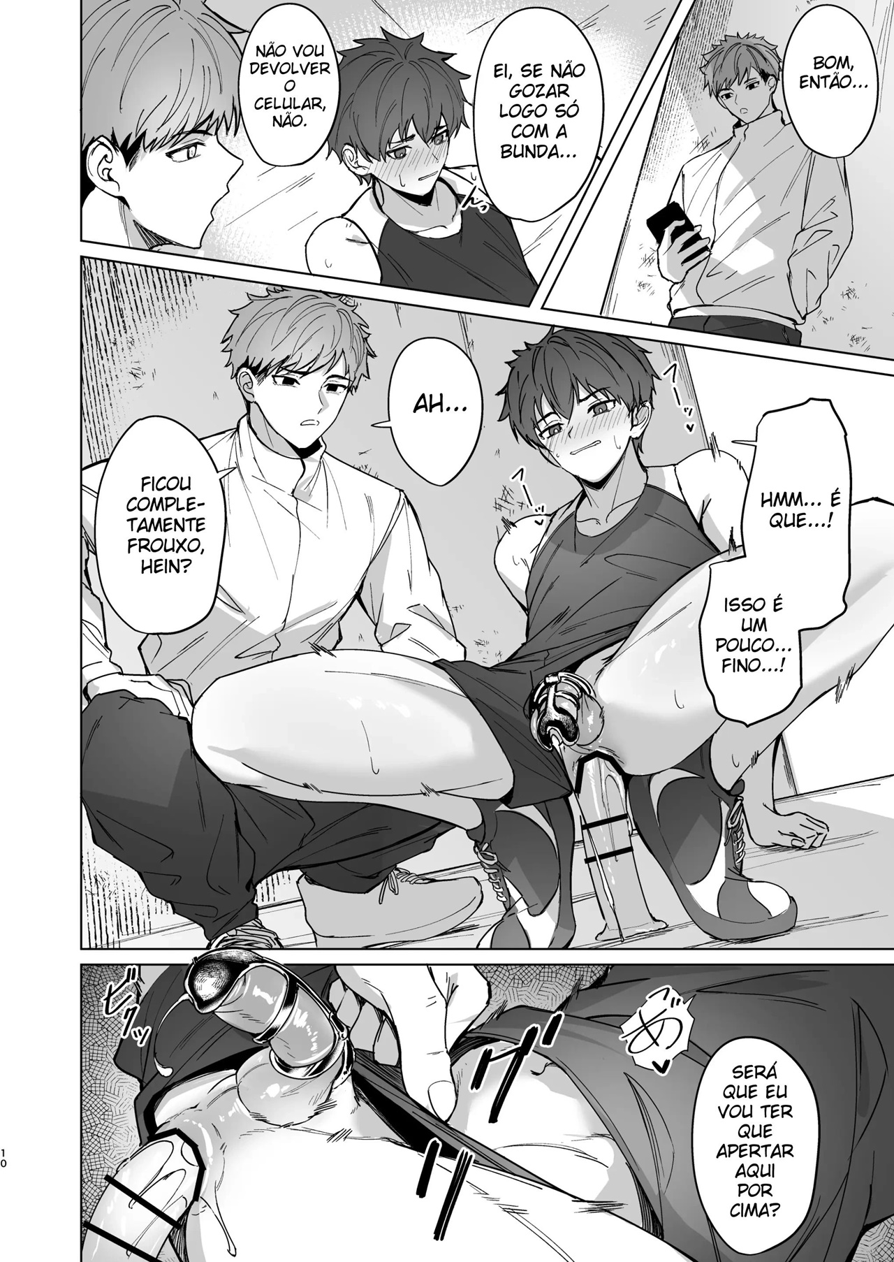 A História Em Que o Senpai Se Torna Nosso Brinquedo - Página 9