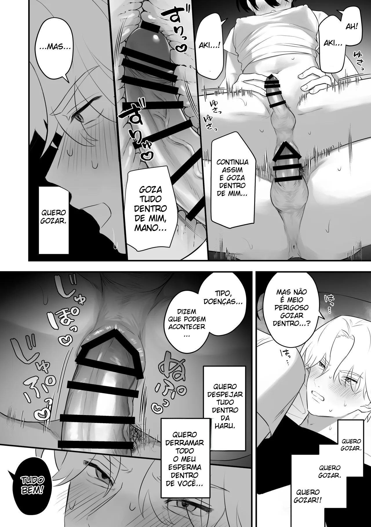 A Sedução do Irmão de Seios Femininos ~ Uma Semana Fazendo Muito Sexo Escondido da Família Com o Irmão Que Voltou para Casa ~ - Página 35
