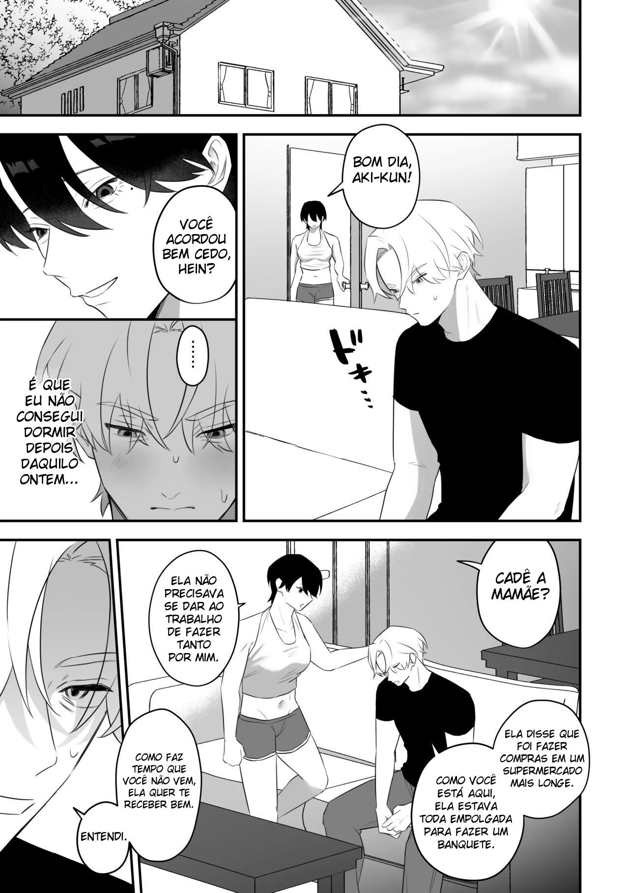 A Sedução do Irmão de Seios Femininos ~ Uma Semana Fazendo Muito Sexo Escondido da Família Com o Irmão Que Voltou para Casa ~ - Página 40