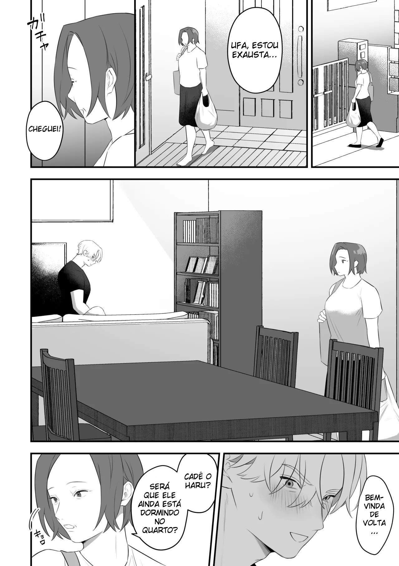 A Sedução do Irmão de Seios Femininos ~ Uma Semana Fazendo Muito Sexo Escondido da Família Com o Irmão Que Voltou para Casa ~ - Página 49