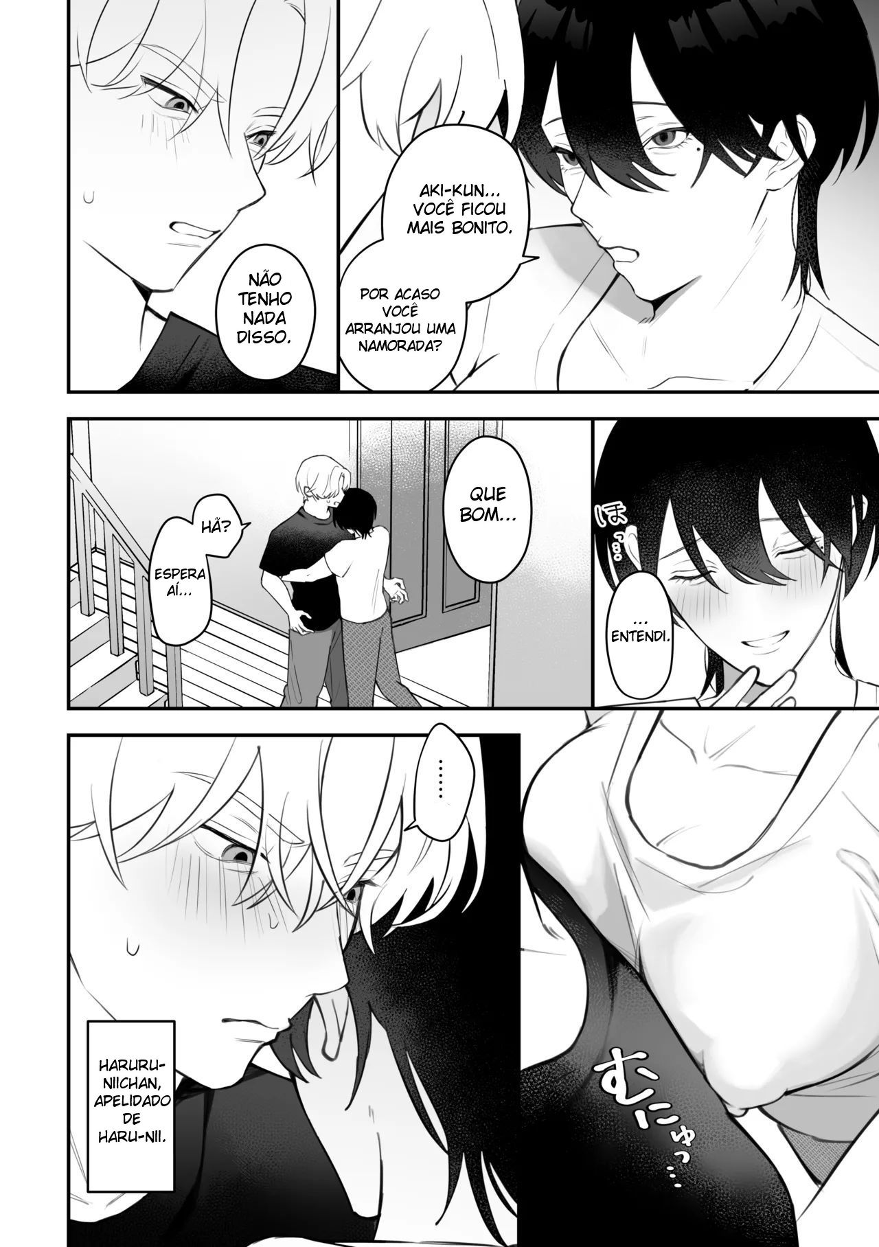 A Sedução do Irmão de Seios Femininos ~ Uma Semana Fazendo Muito Sexo Escondido da Família Com o Irmão Que Voltou para Casa ~ - Página 5