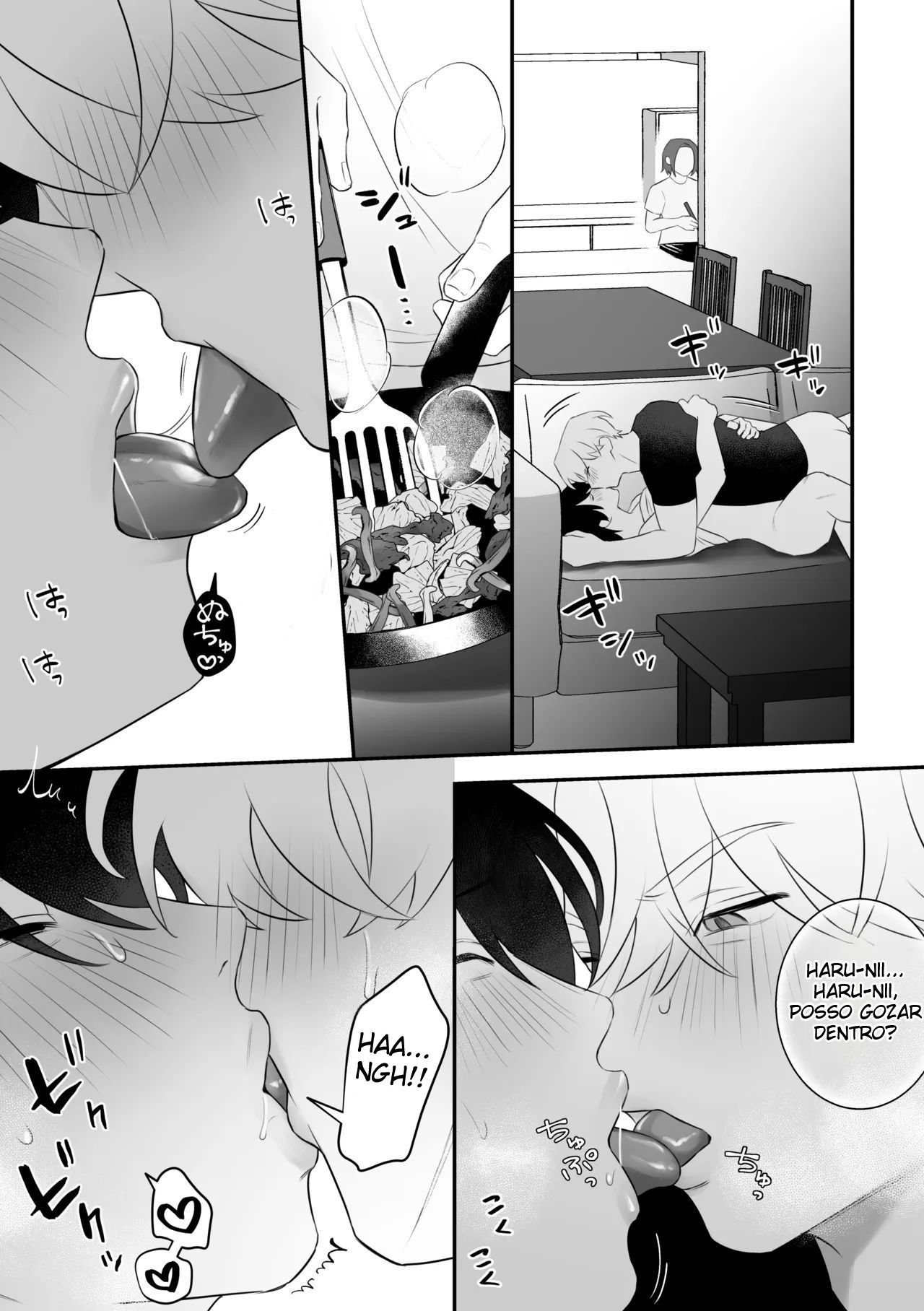 A Sedução do Irmão de Seios Femininos ~ Uma Semana Fazendo Muito Sexo Escondido da Família Com o Irmão Que Voltou para Casa ~ - Página 54