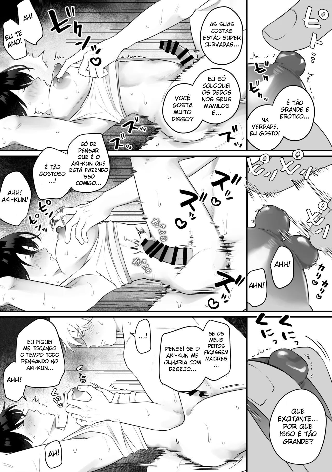 A Sedução do Irmão de Seios Femininos ~ Uma Semana Fazendo Muito Sexo Escondido da Família Com o Irmão Que Voltou para Casa ~ - Página 63