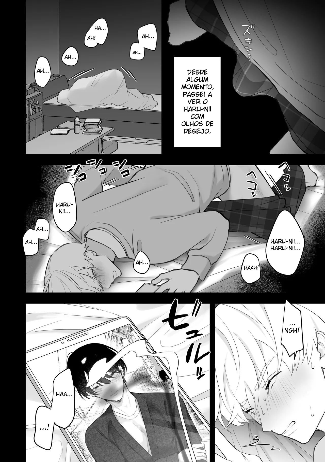 A Sedução do Irmão de Seios Femininos ~ Uma Semana Fazendo Muito Sexo Escondido da Família Com o Irmão Que Voltou para Casa ~ - Página 7