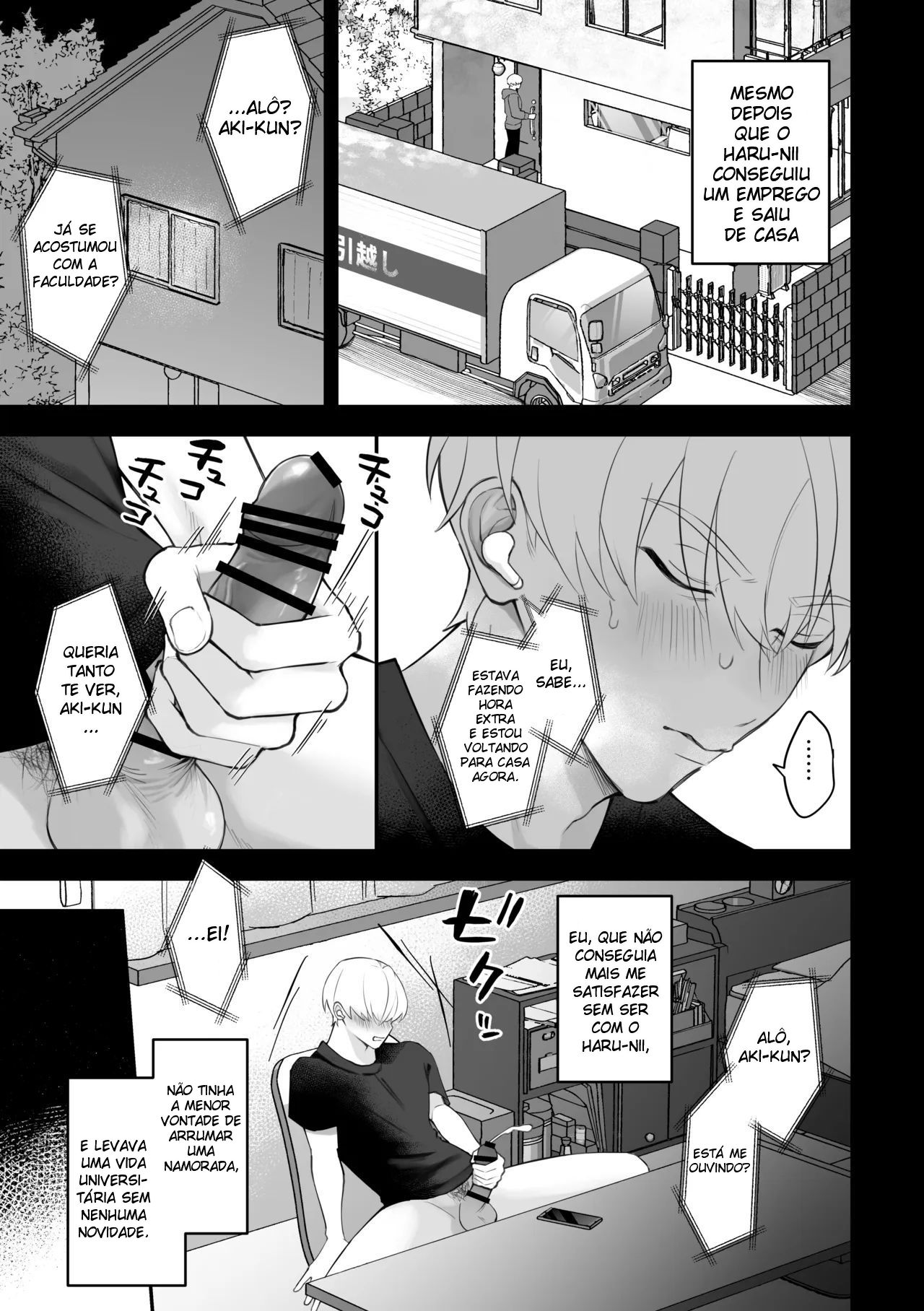A Sedução do Irmão de Seios Femininos ~ Uma Semana Fazendo Muito Sexo Escondido da Família Com o Irmão Que Voltou para Casa ~ - Página 8