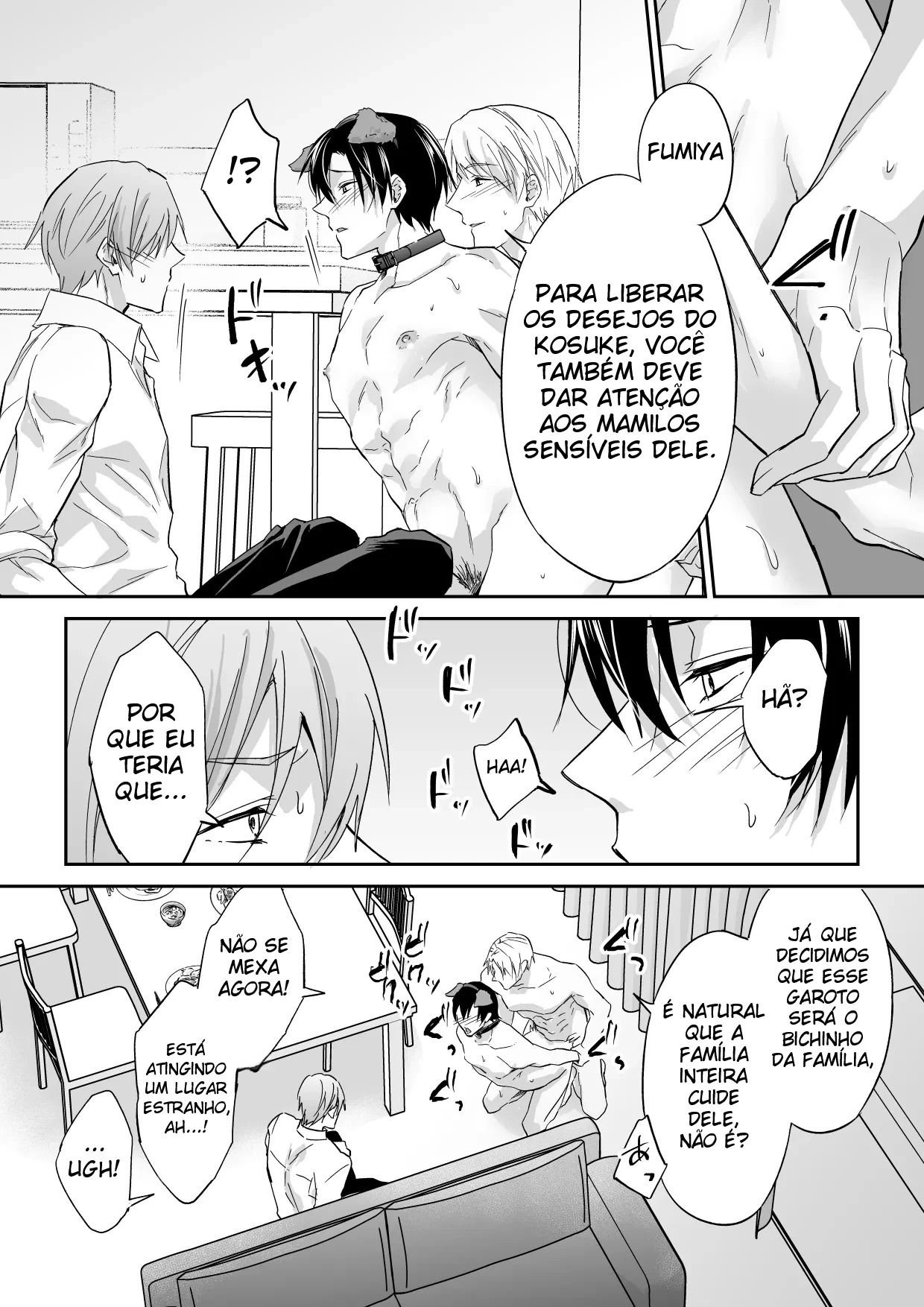 Eu Sou o Cão Escravo do Pai e do Filho Kiyosumi - Página 37