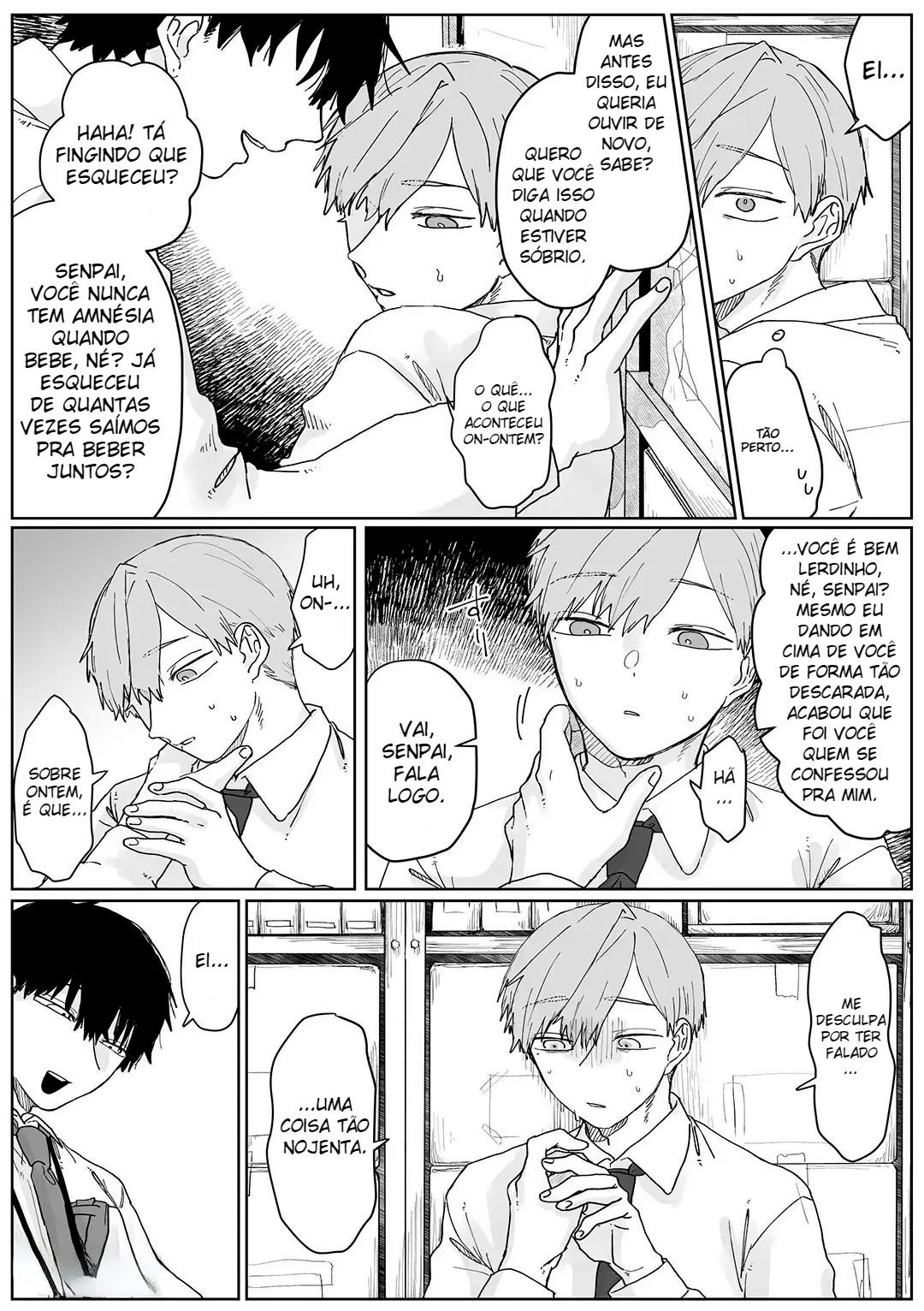 Novato ~ O Kouhai Obcecado Quer Amor ~ - Página 11