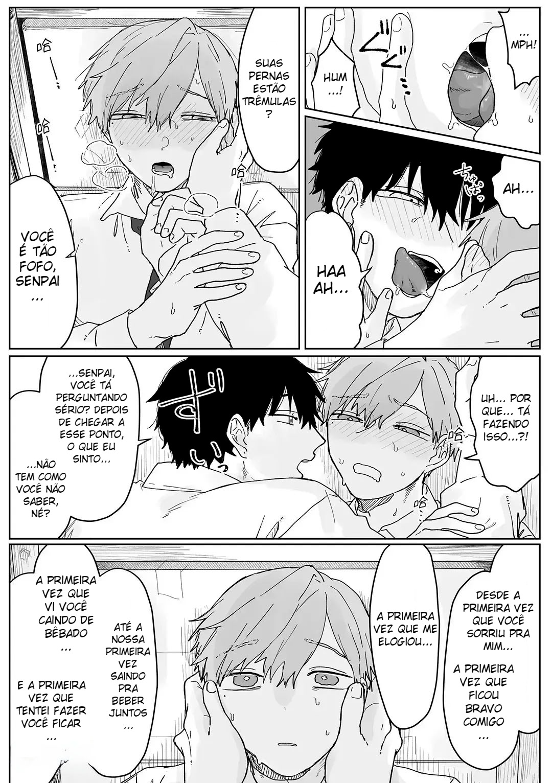 Novato ~ O Kouhai Obcecado Quer Amor ~ - Página 15