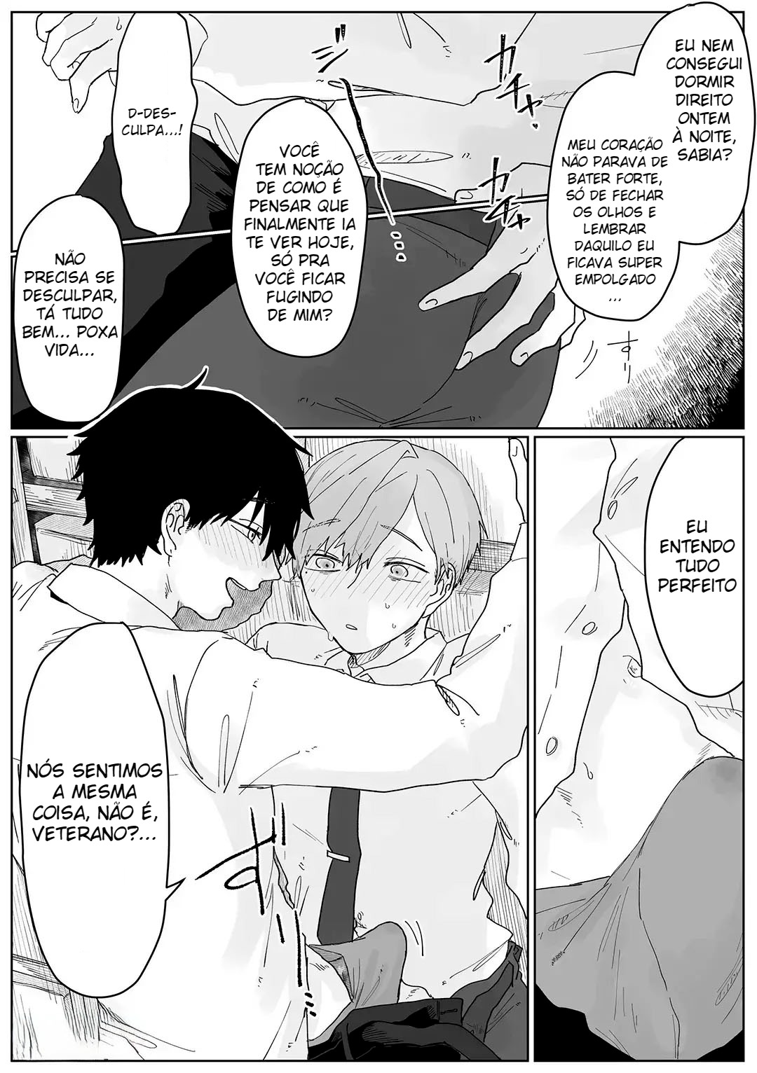 Novato ~ O Kouhai Obcecado Quer Amor ~ - Página 17